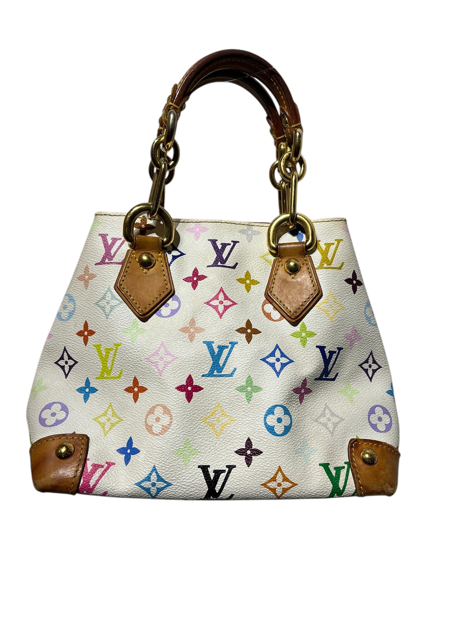 LOUIS VUITTON/Tote Bag/Monogram/Leather/MLT/LVxTAKASHI MURAKAMI AUDRA view 2