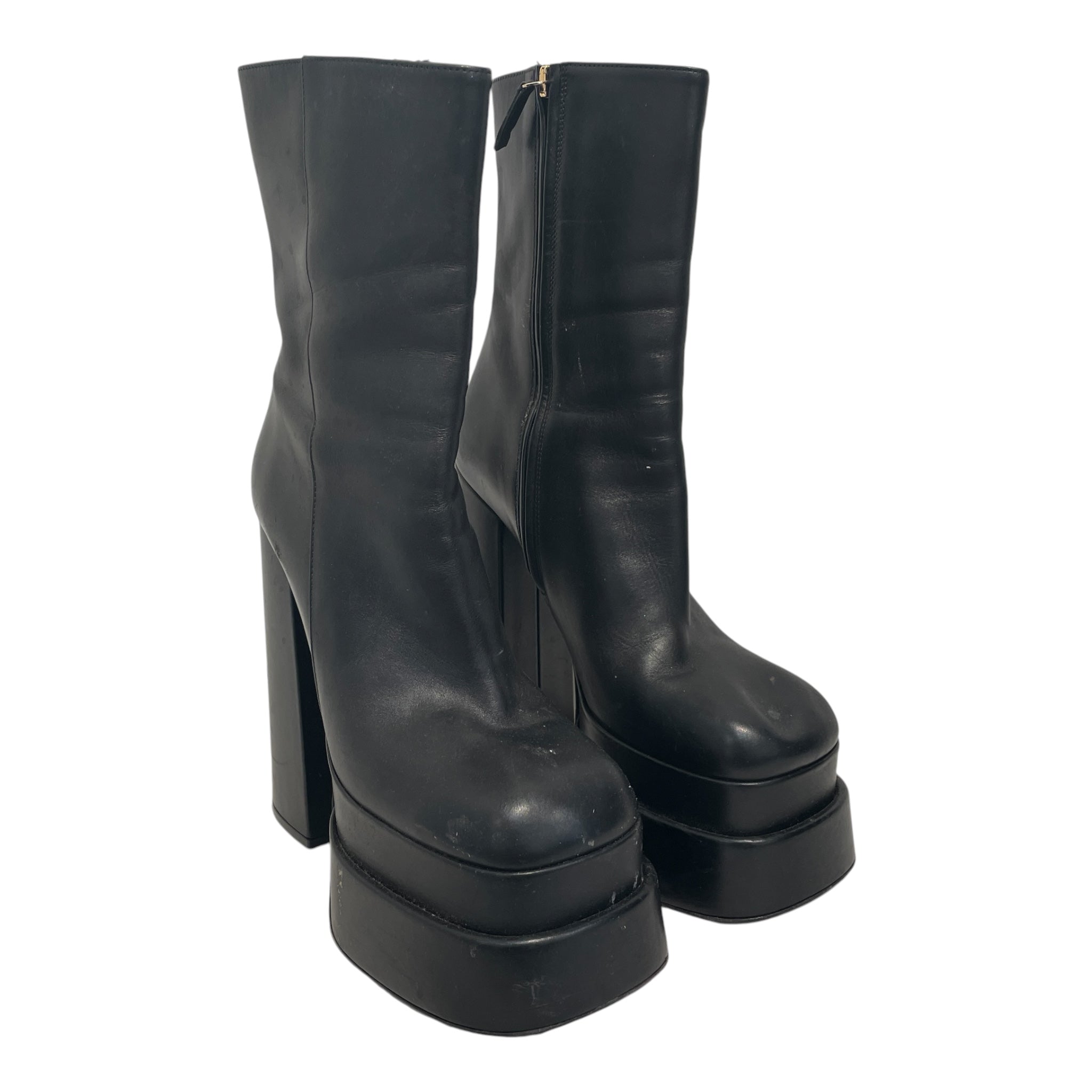 VERSACE/Boots/EU 38.5/Leather/BLK/Aevita Boots view 1