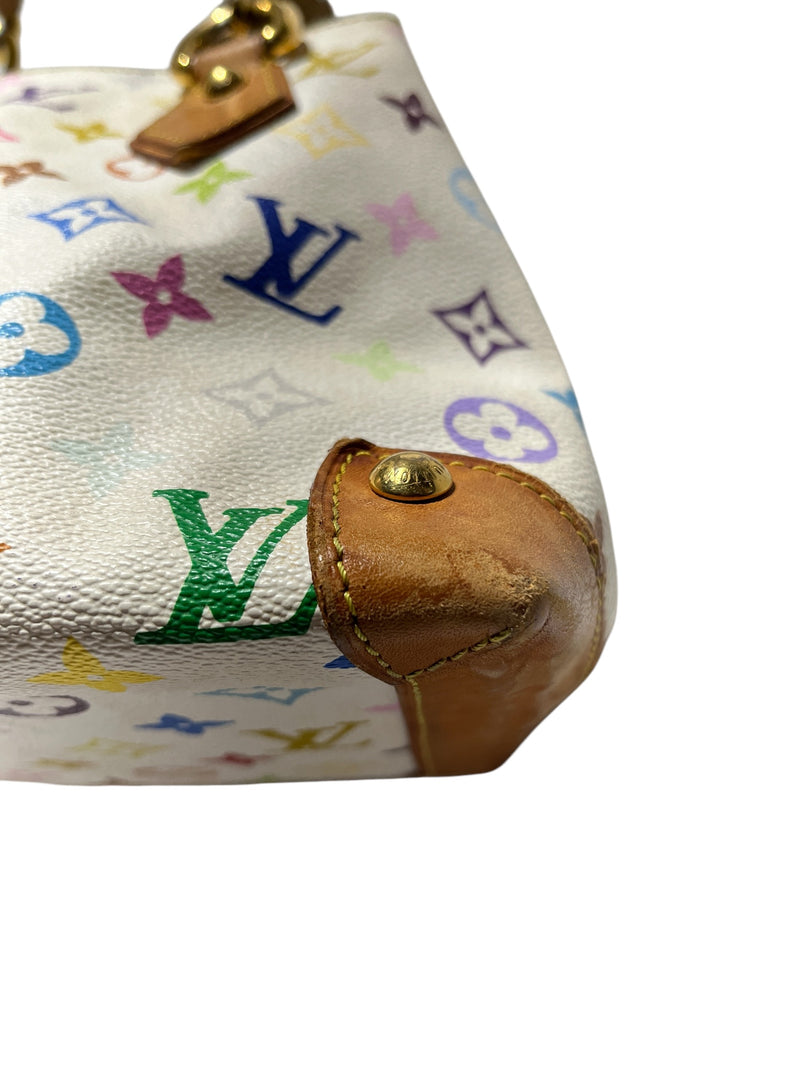 LOUIS VUITTON/Tote Bag/Monogram/Leather/MLT/LVxTAKASHI MURAKAMI AUDRA