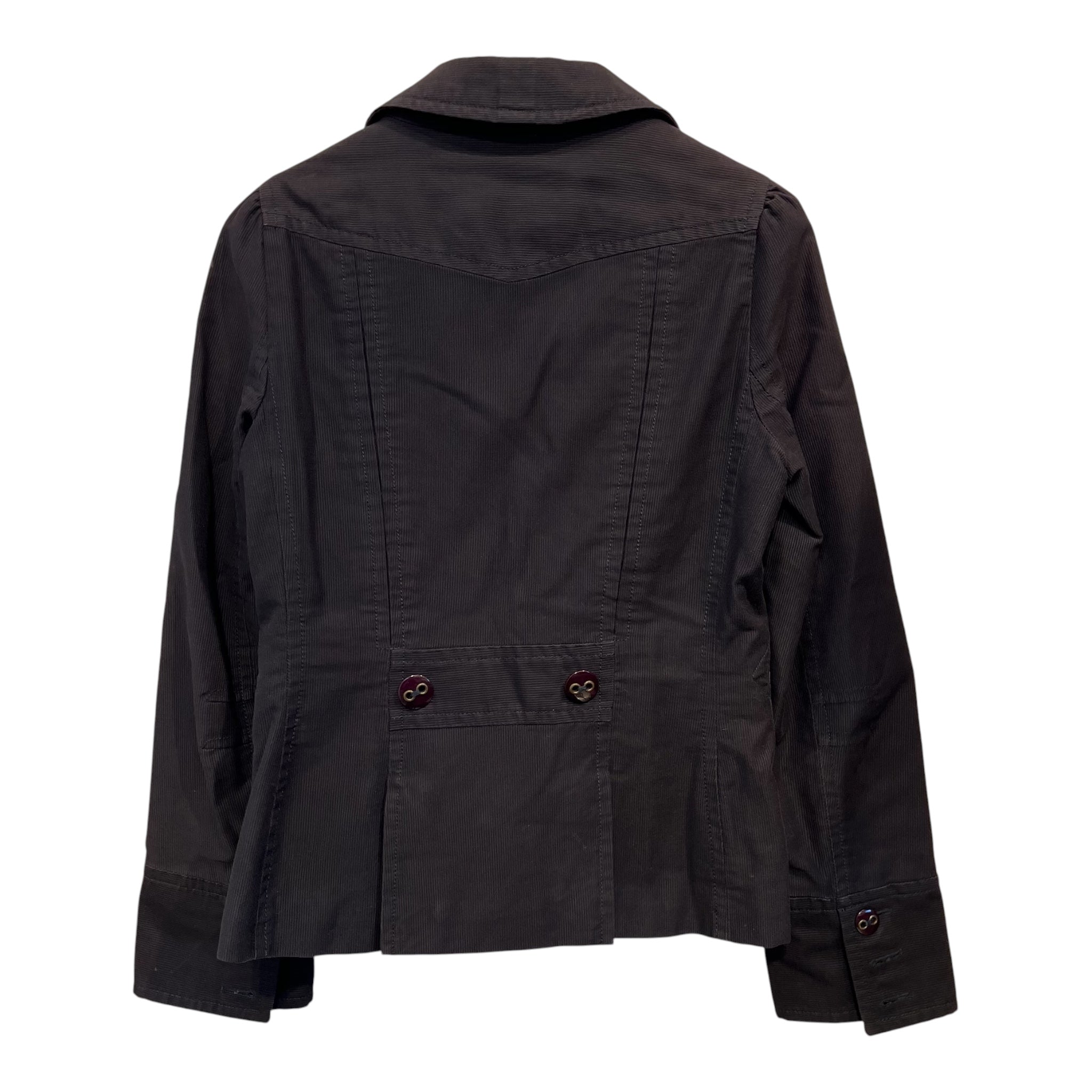MARC JACOBS/Blouson/6/Cotton/BLK/floral lined button blazer view 2