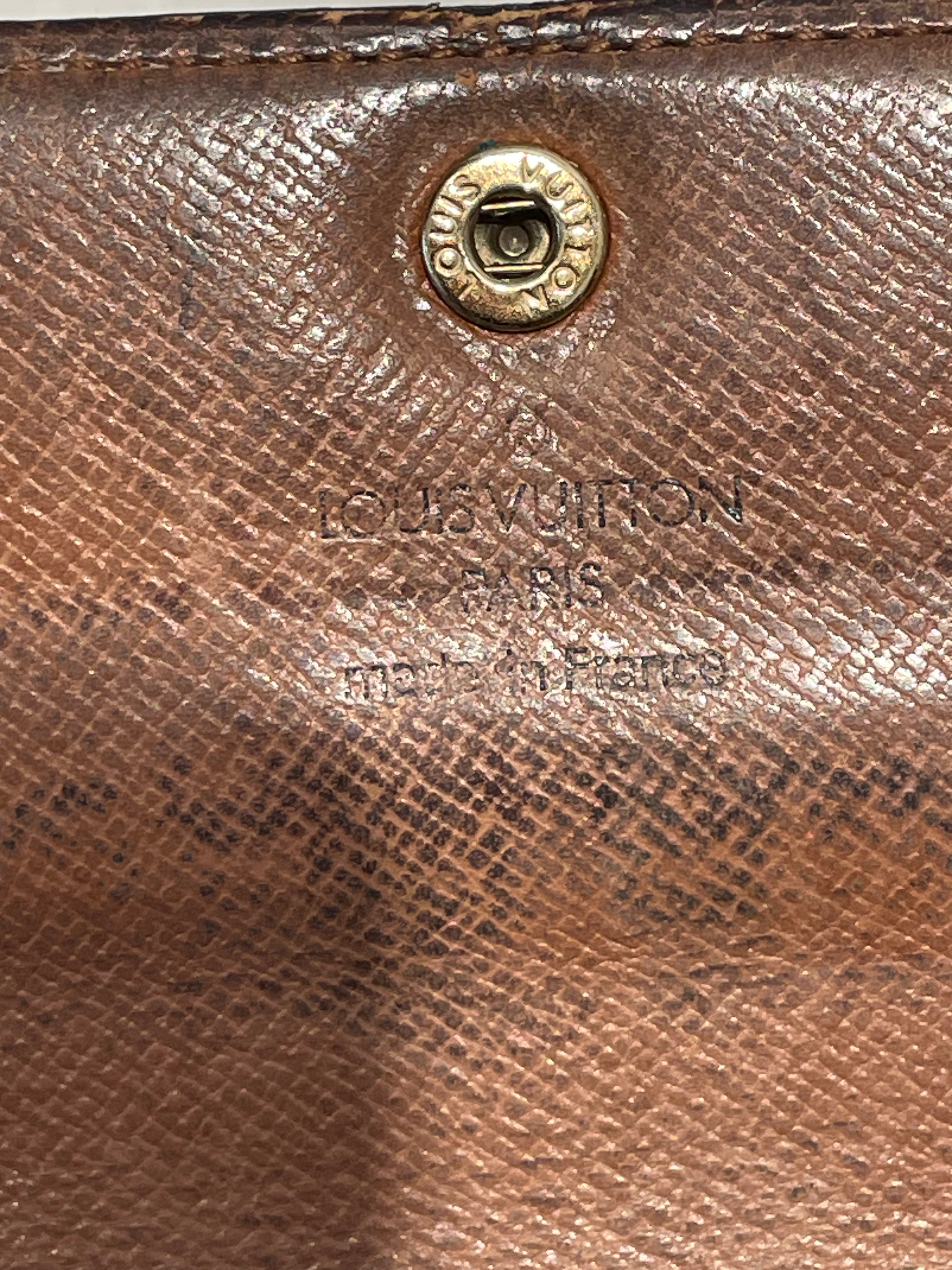 LOUIS VUITTON/Long Wallet/Monogram/Leather/BRW/SARAH WALLET view 5