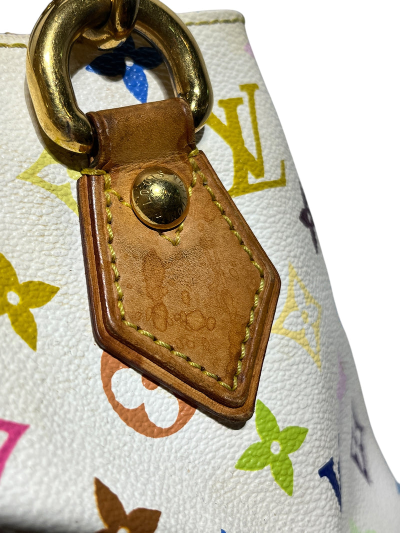 LOUIS VUITTON/Tote Bag/Monogram/Leather/MLT/LVxTAKASHI MURAKAMI AUDRA