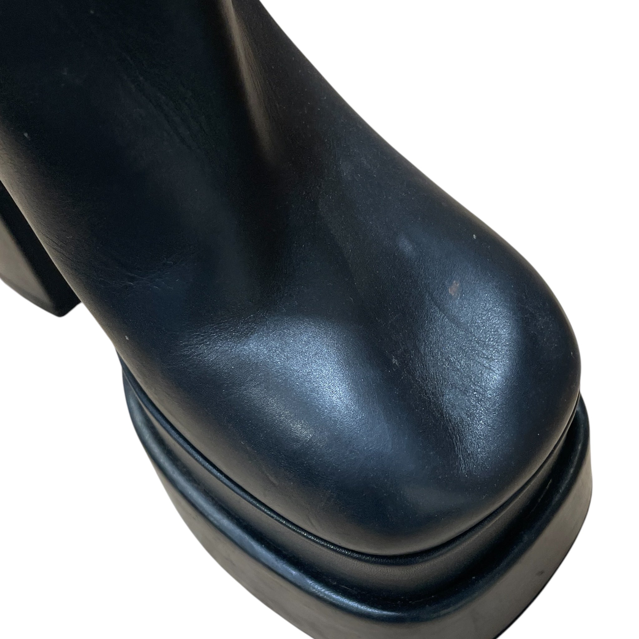 VERSACE/Boots/EU 38.5/Leather/BLK/Aevita Boots view 4