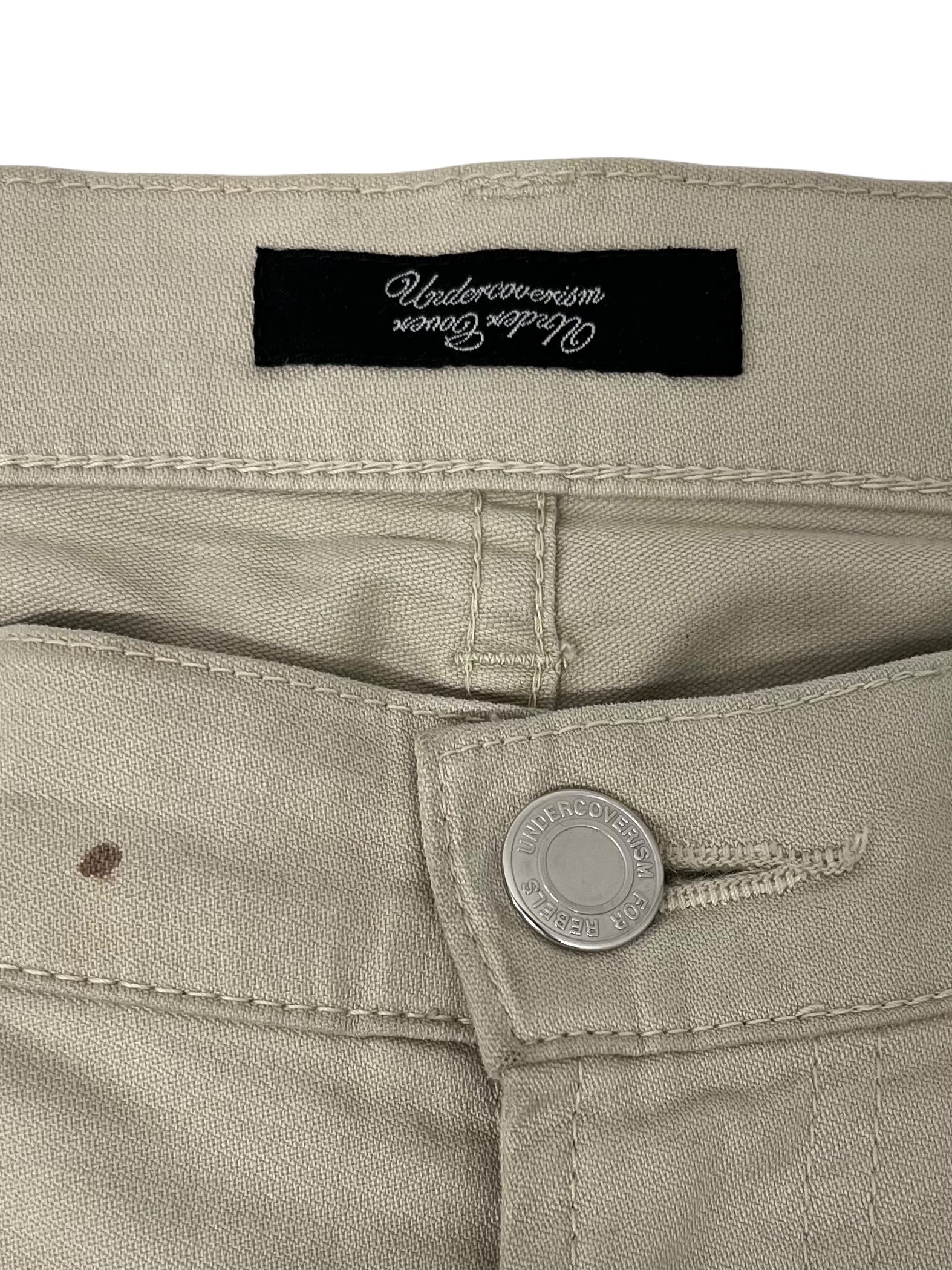 UNDERCOVERISM/Straight Pants/2/Cotton/BEG/CARGO SKINNY PANT view 3