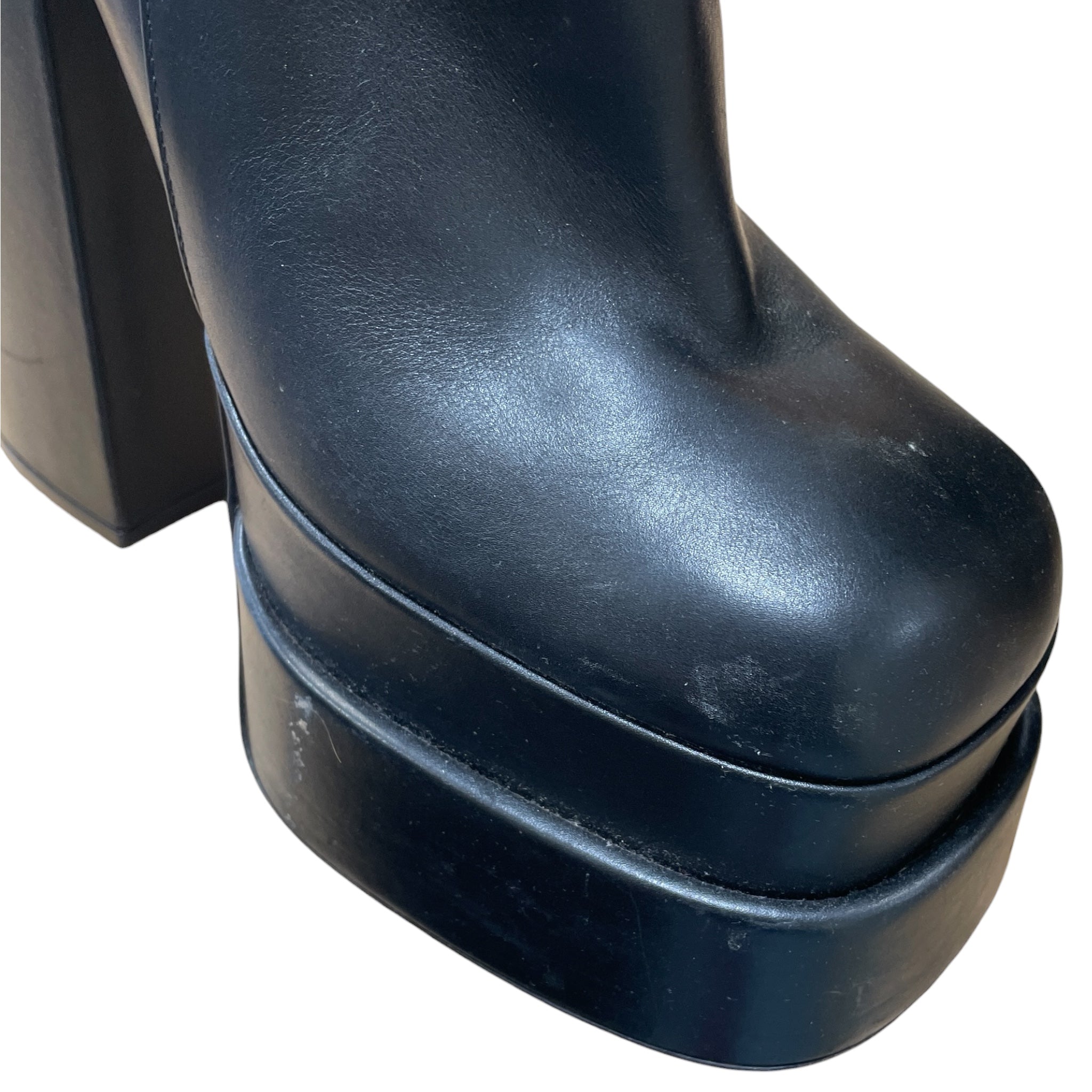 VERSACE/Boots/EU 38.5/Leather/BLK/Aevita Boots view 6