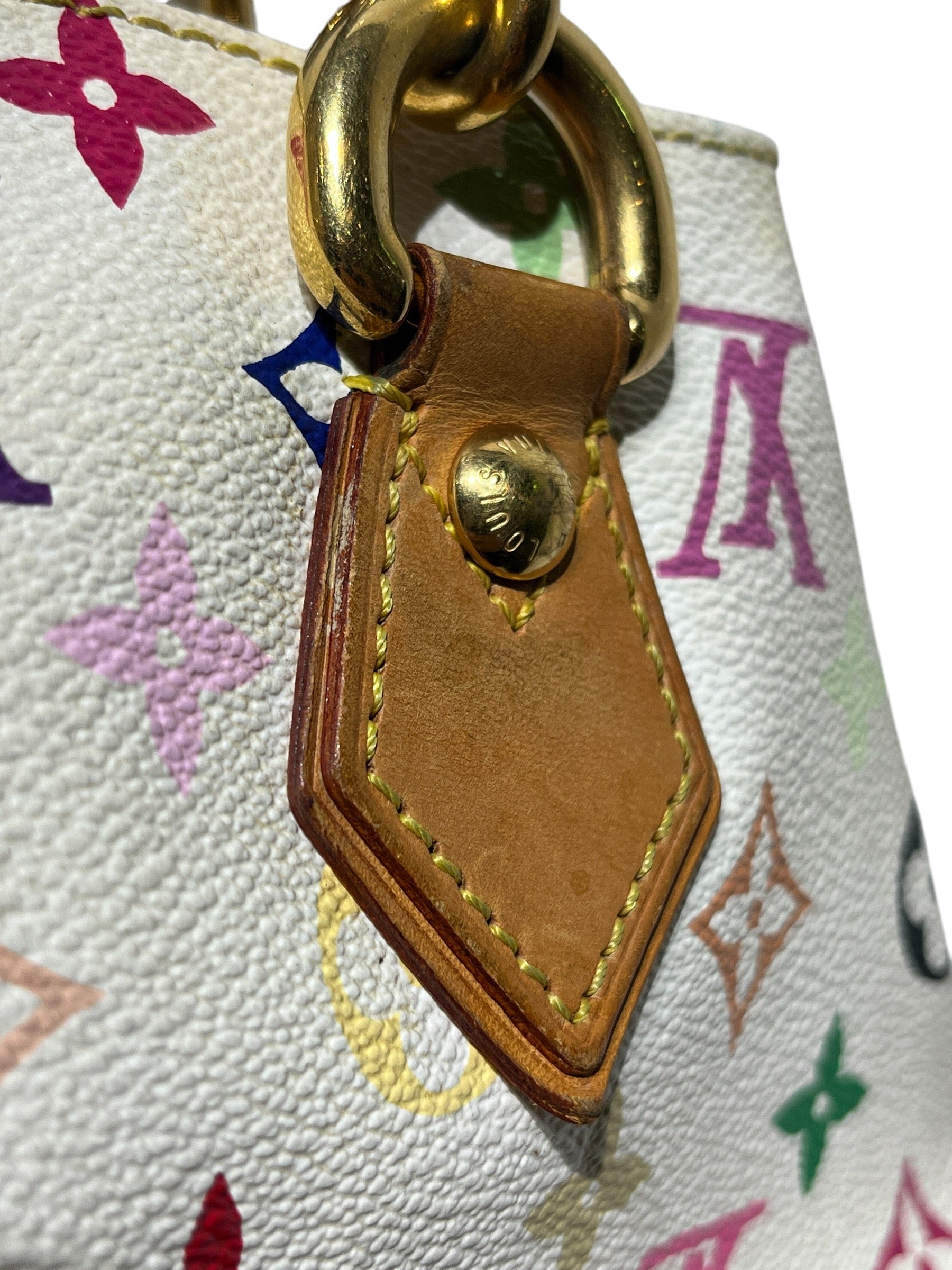 LOUIS VUITTON/Tote Bag/Monogram/Leather/MLT/LVxTAKASHI MURAKAMI AUDRA view 3