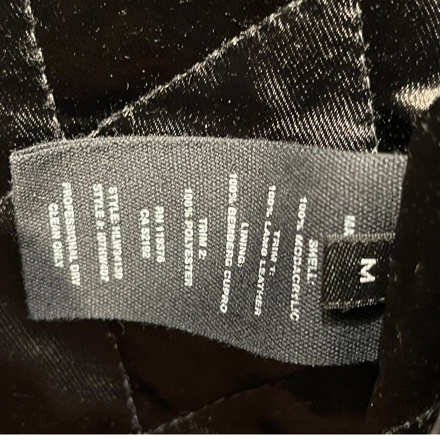 Helmut Lang/Jacket/M/Faux Fur/GRY/Helmut lang faux fur bomber view 3