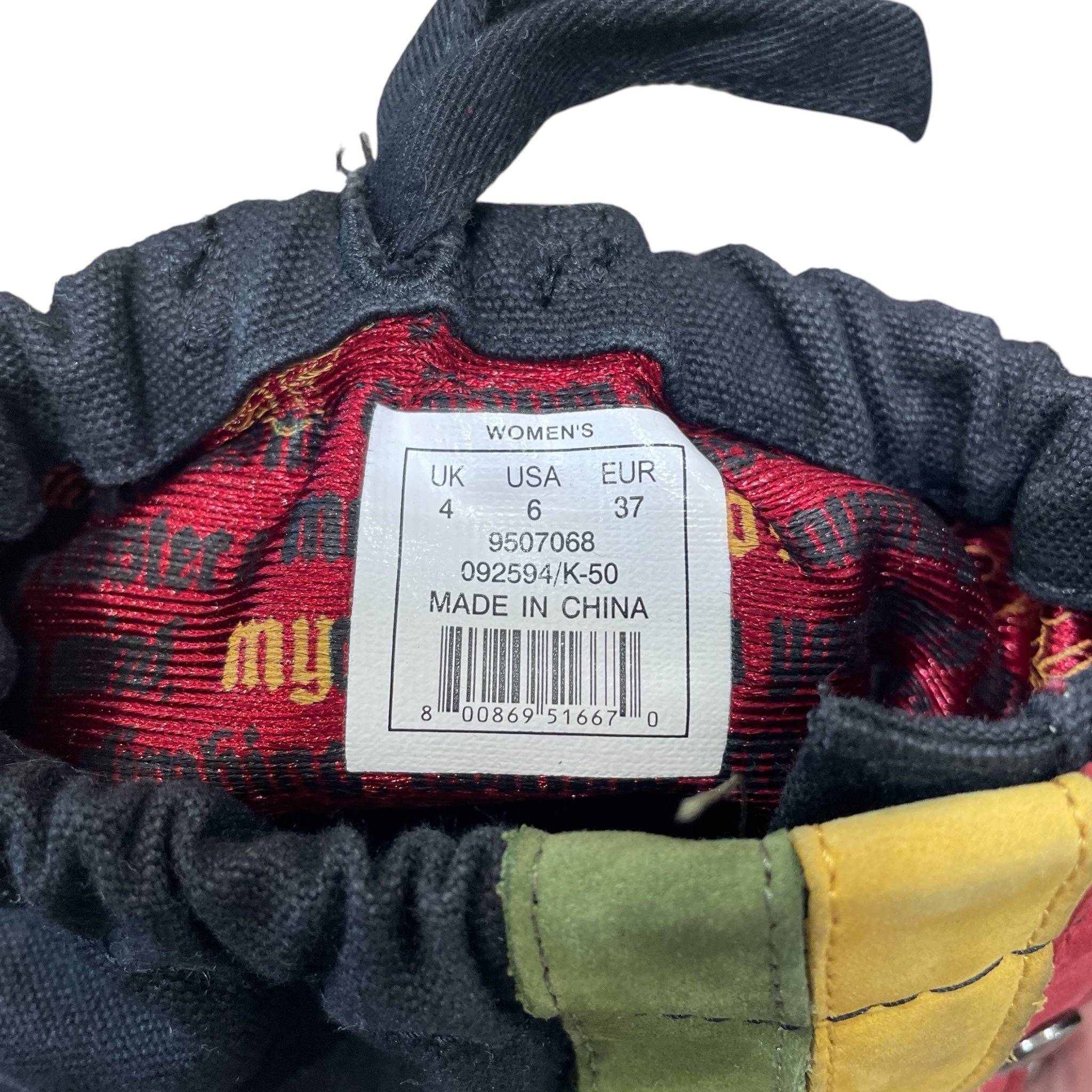L.A.M.B /Boots/US 6/Stripe/Cotton/BLK/ view 3