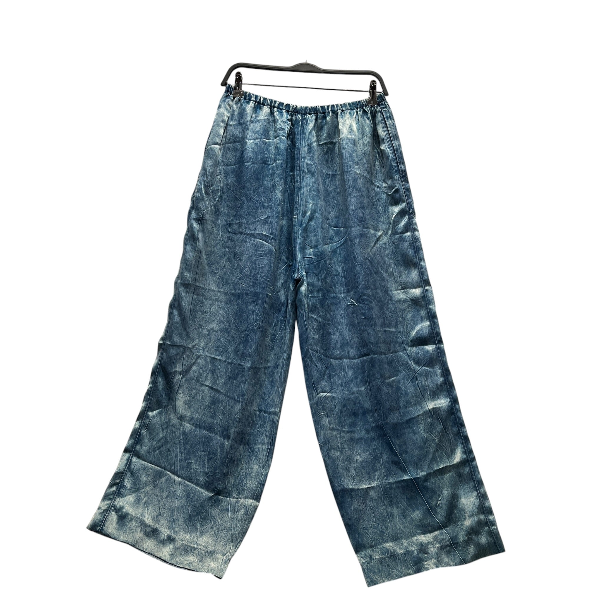 BALENCIAGA/Pants/44/BLU/washed denim lounge pants view 2