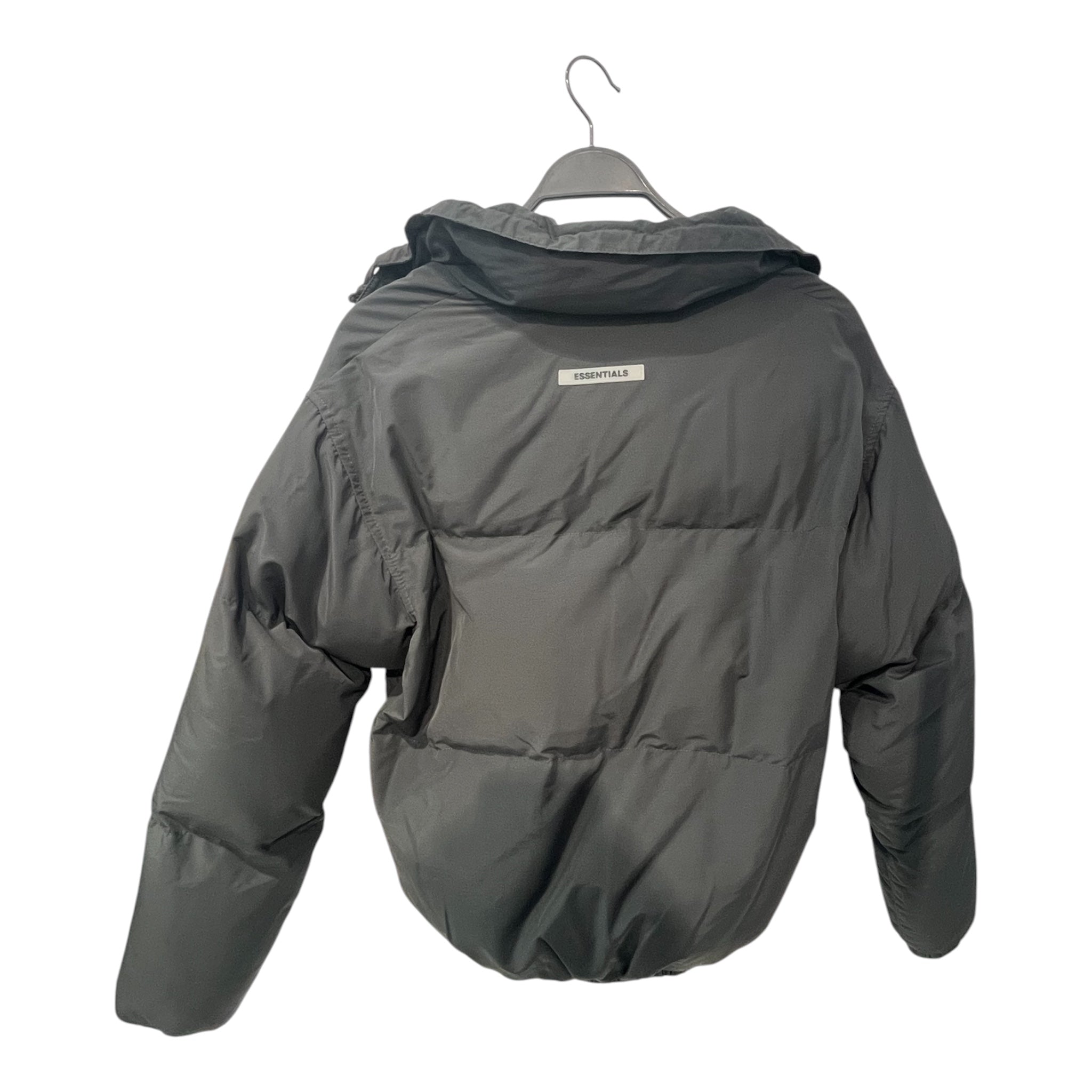 FOG ESSENTIALS/Puffer Coat/XXS/Cotton/BLK/turtle neck view 2