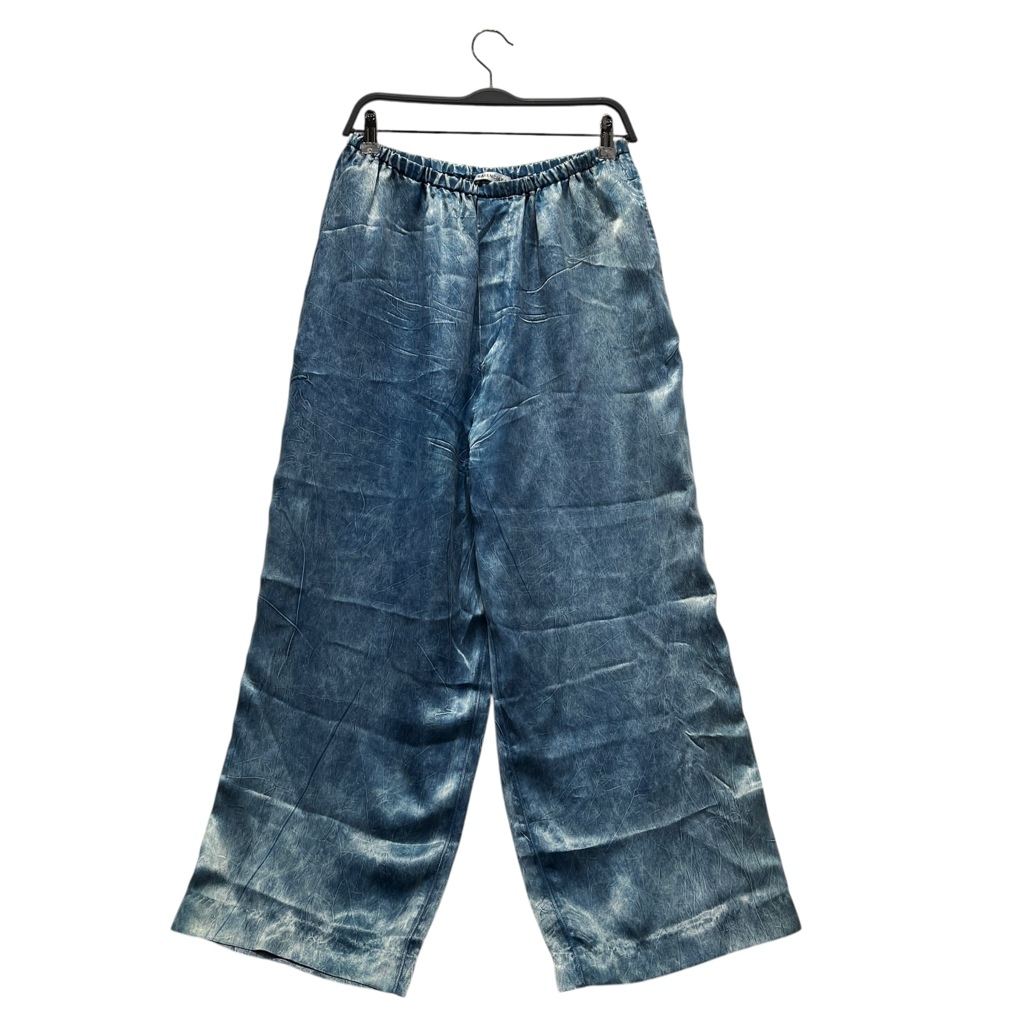 BALENCIAGA/Pants/44/BLU/washed denim lounge pants view 1