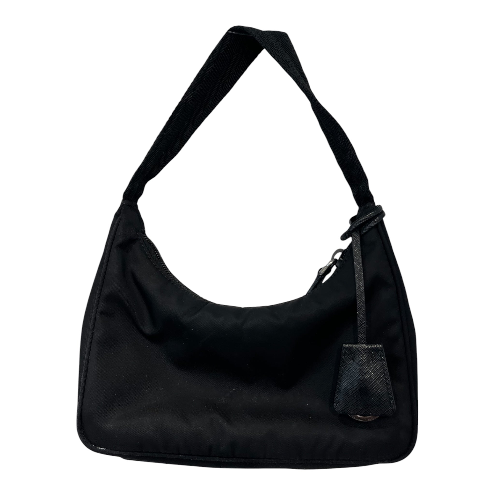 PRADA/Hand Bag/Nylon/BLK/RE-EDITION/2000/SILVER METAL view 2