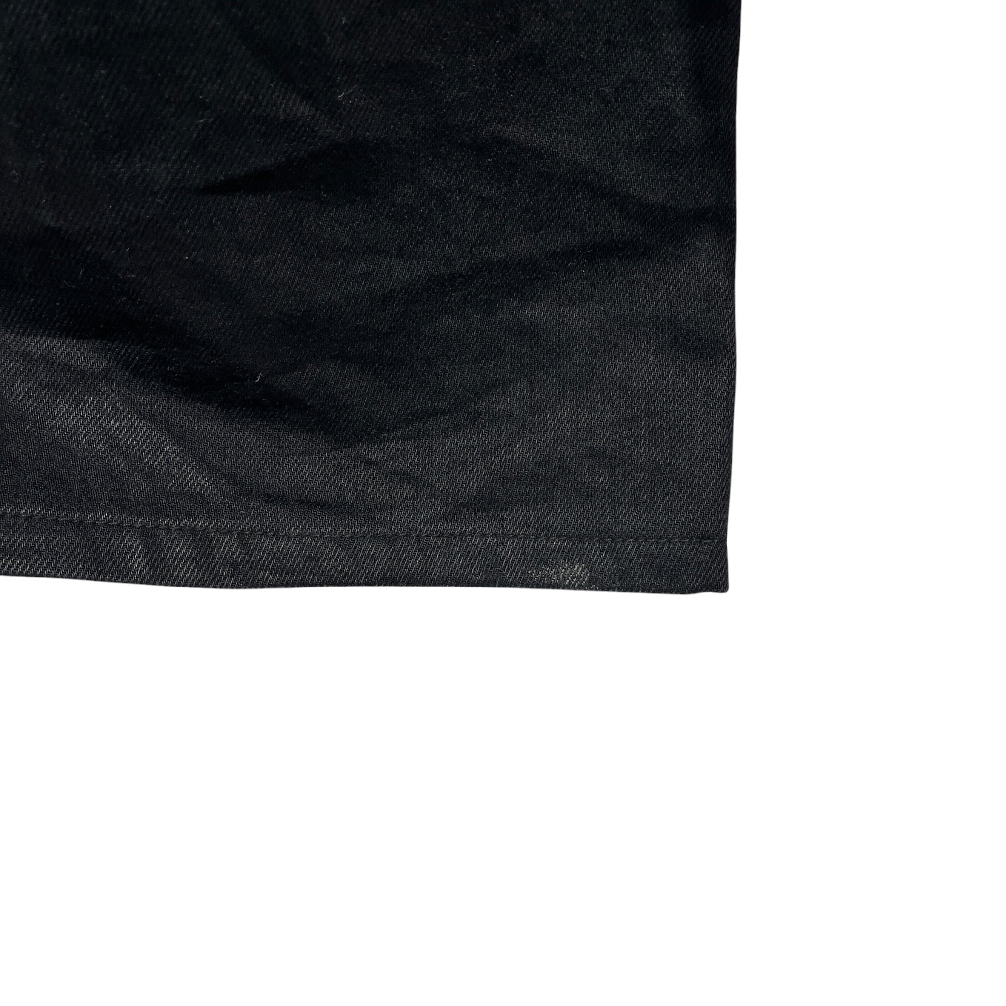 K-TWO STUDIOS/Straight Pants/M/Cotton/BLK/selvedge jet black pants view 6