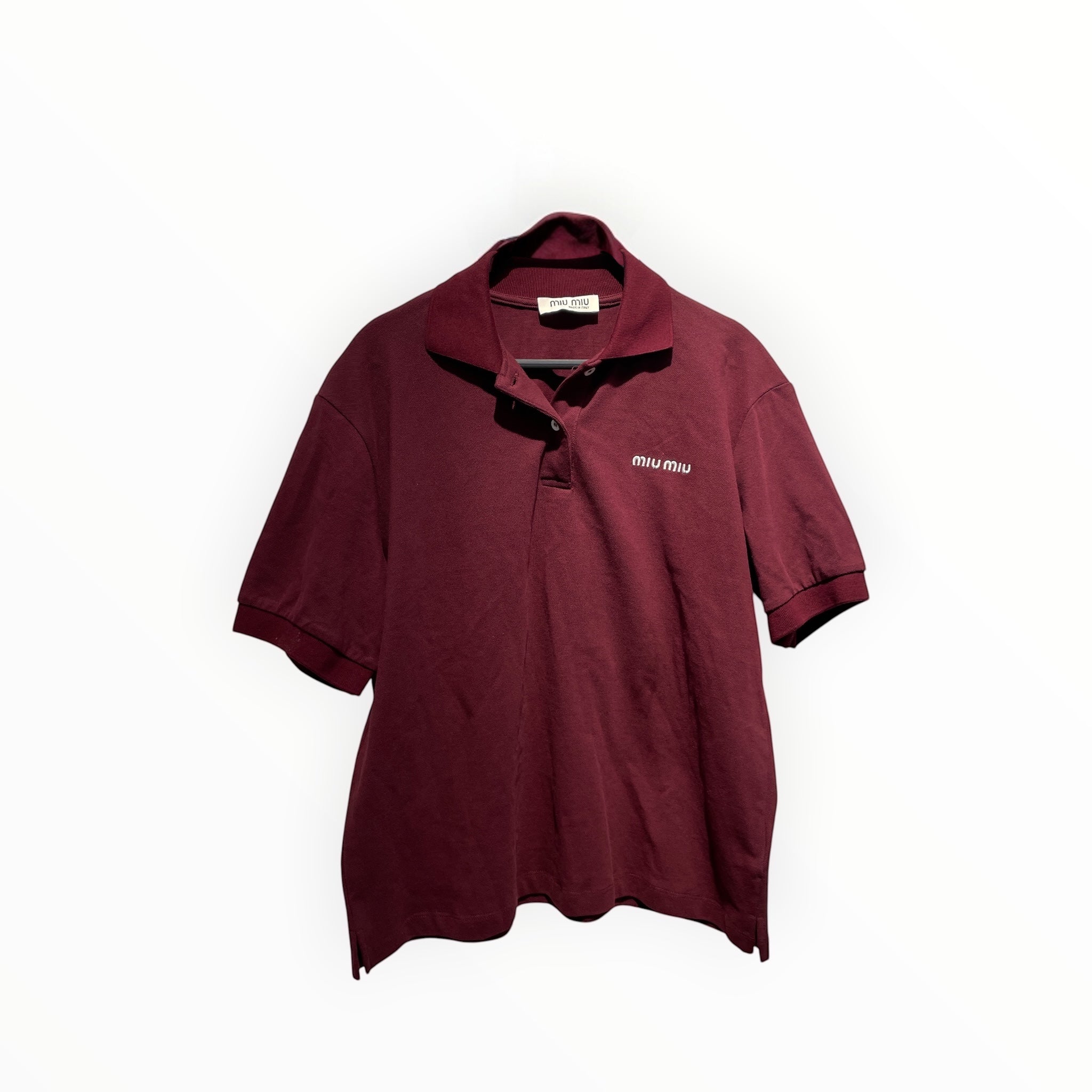MIU MIU/T-Shirt/40/Cotton/BRD/ view 1
