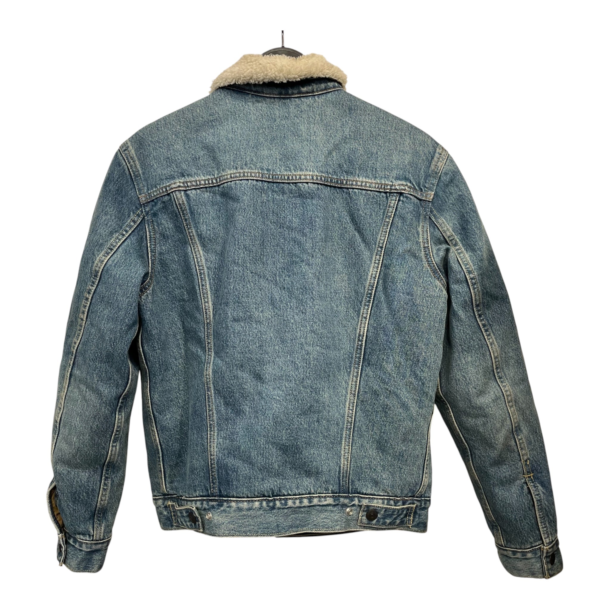 Levi's/Denim Jkt/S/Denim/IDG/sherpa lined denim jacket view 2