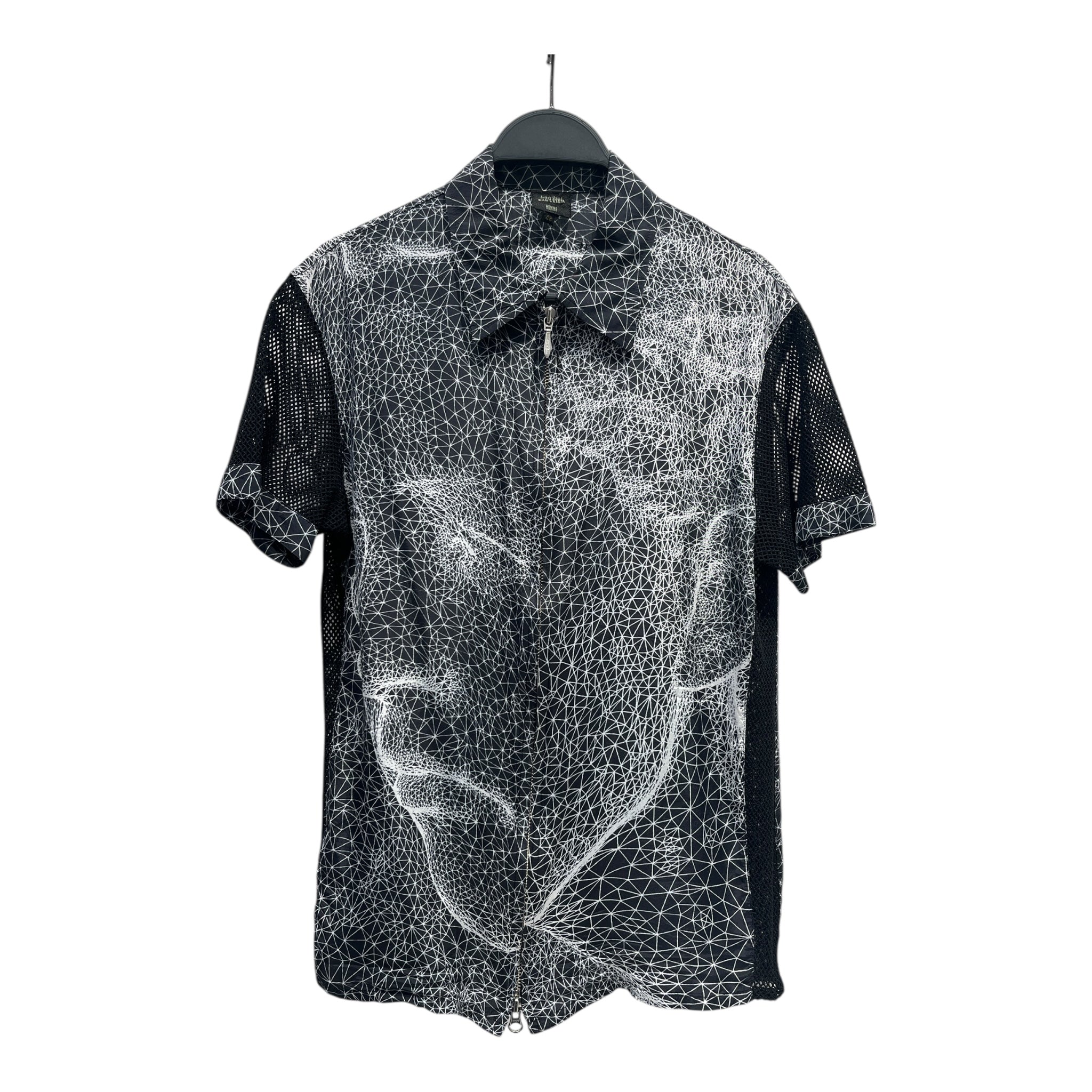 Jean Paul GAULTIER HOMME/T-Shirt/L/Cotton/BLK/All Over Print/SS01 JPG CONSTELLATION SHIRT view 1