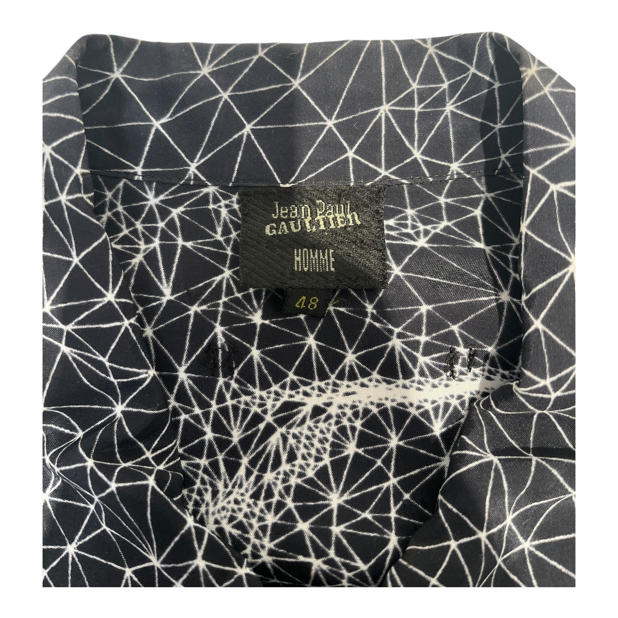 Jean Paul GAULTIER HOMME/T-Shirt/L/Cotton/BLK/All Over Print/SS01 JPG CONSTELLATION SHIRT view 3