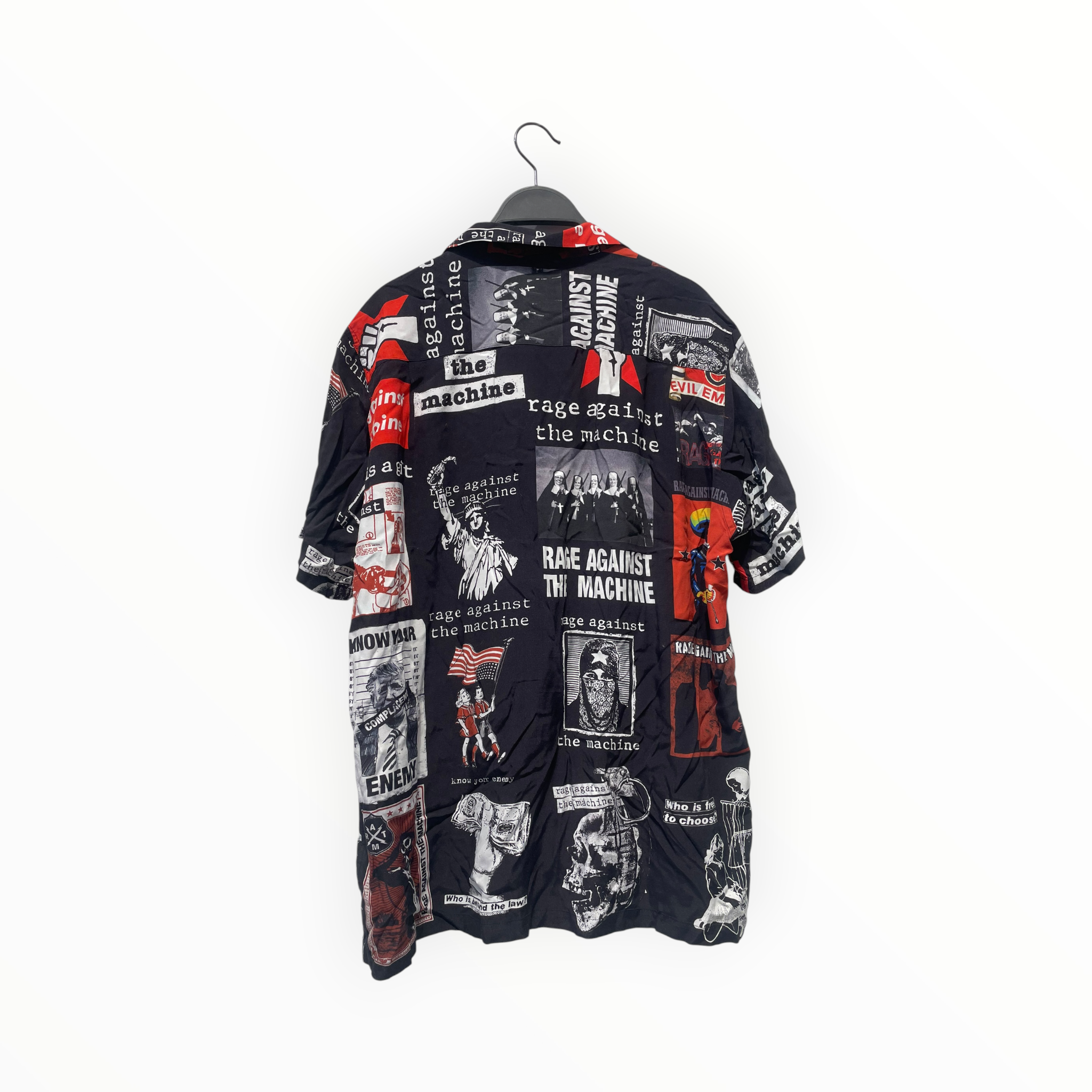 WACKO MARIA/SS Shirt/L/Rayon/MLT/All Over Print/RAGE AGAINST THE MACHINE view 2