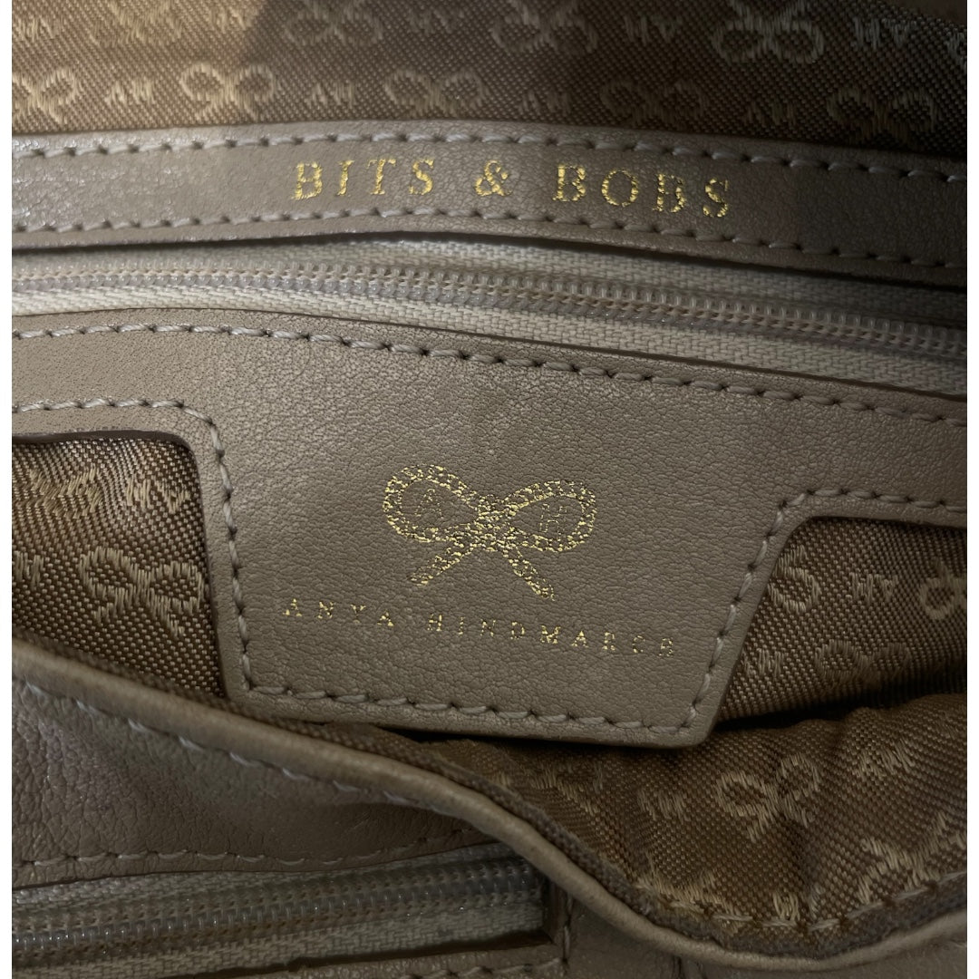 ANYA HINDMARCH/Hand Bag/Leather/CRM/ view 3