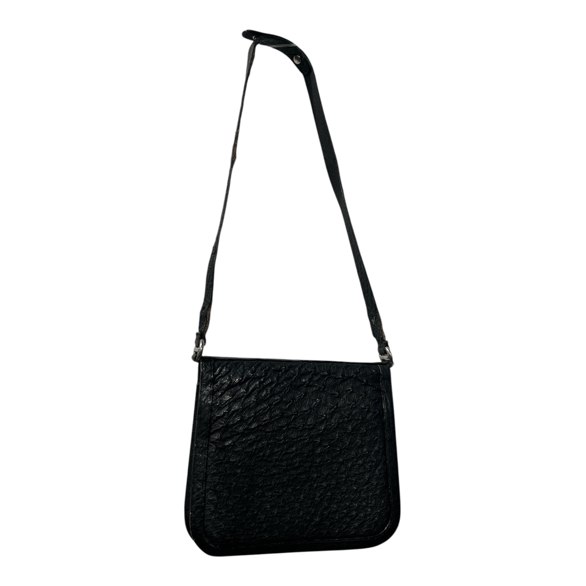 Christian Dior/Hand Bag/GRY/OSTRICH SHOUDLER BAG view 2