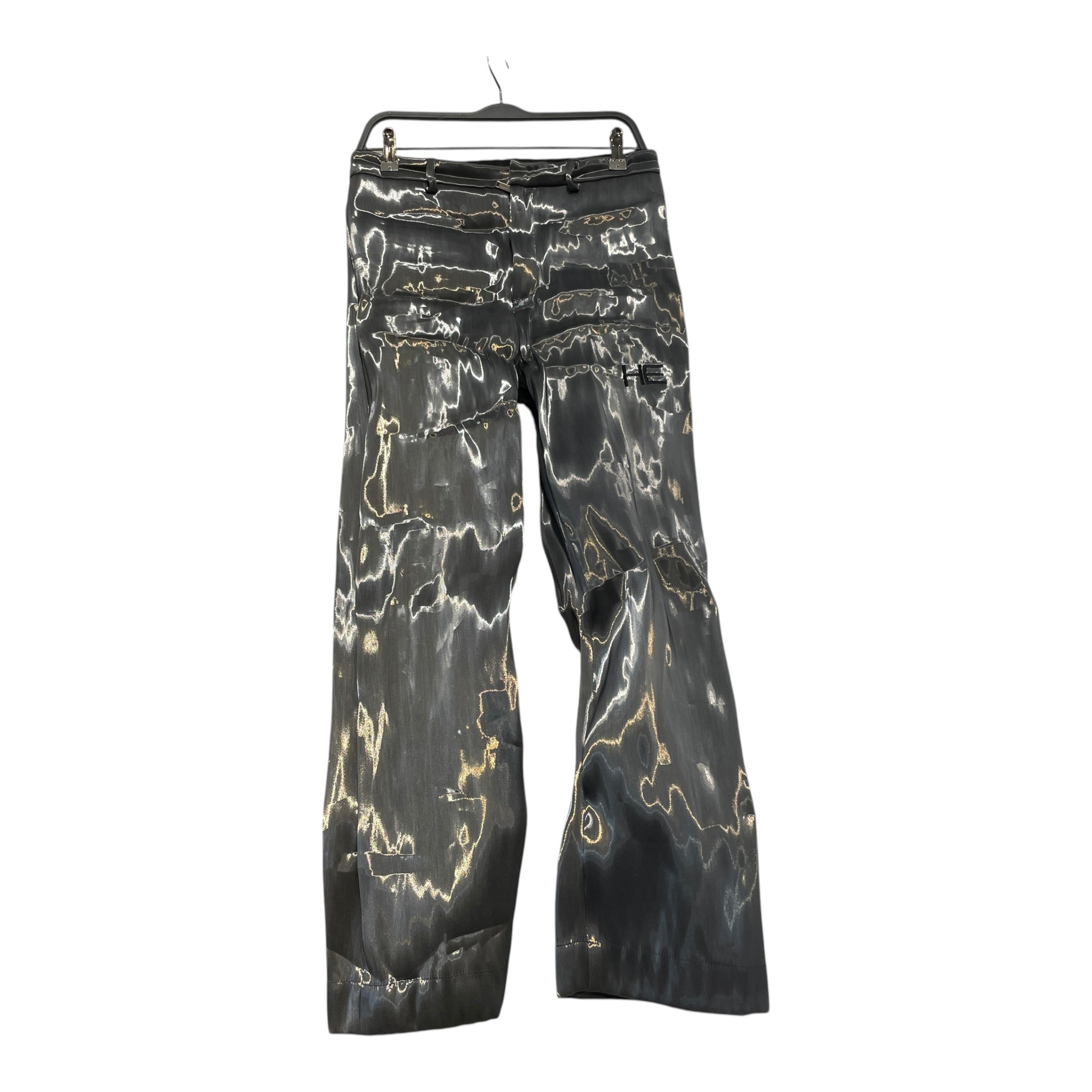 HELIOT EMIL/Straight Pants/M/SLV/Liquid Metal Pants view 1