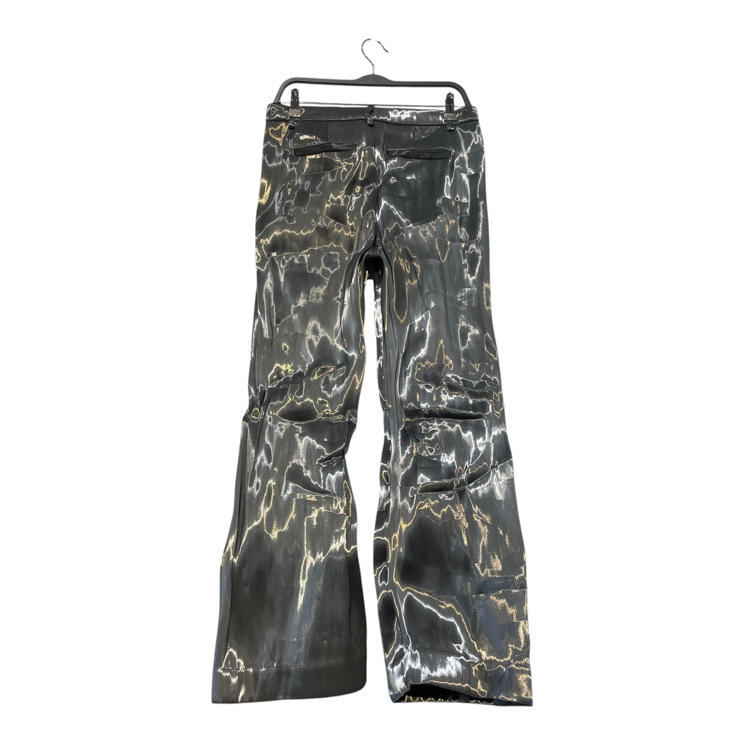 HELIOT EMIL/Straight Pants/M/SLV/Liquid Metal Pants view 2