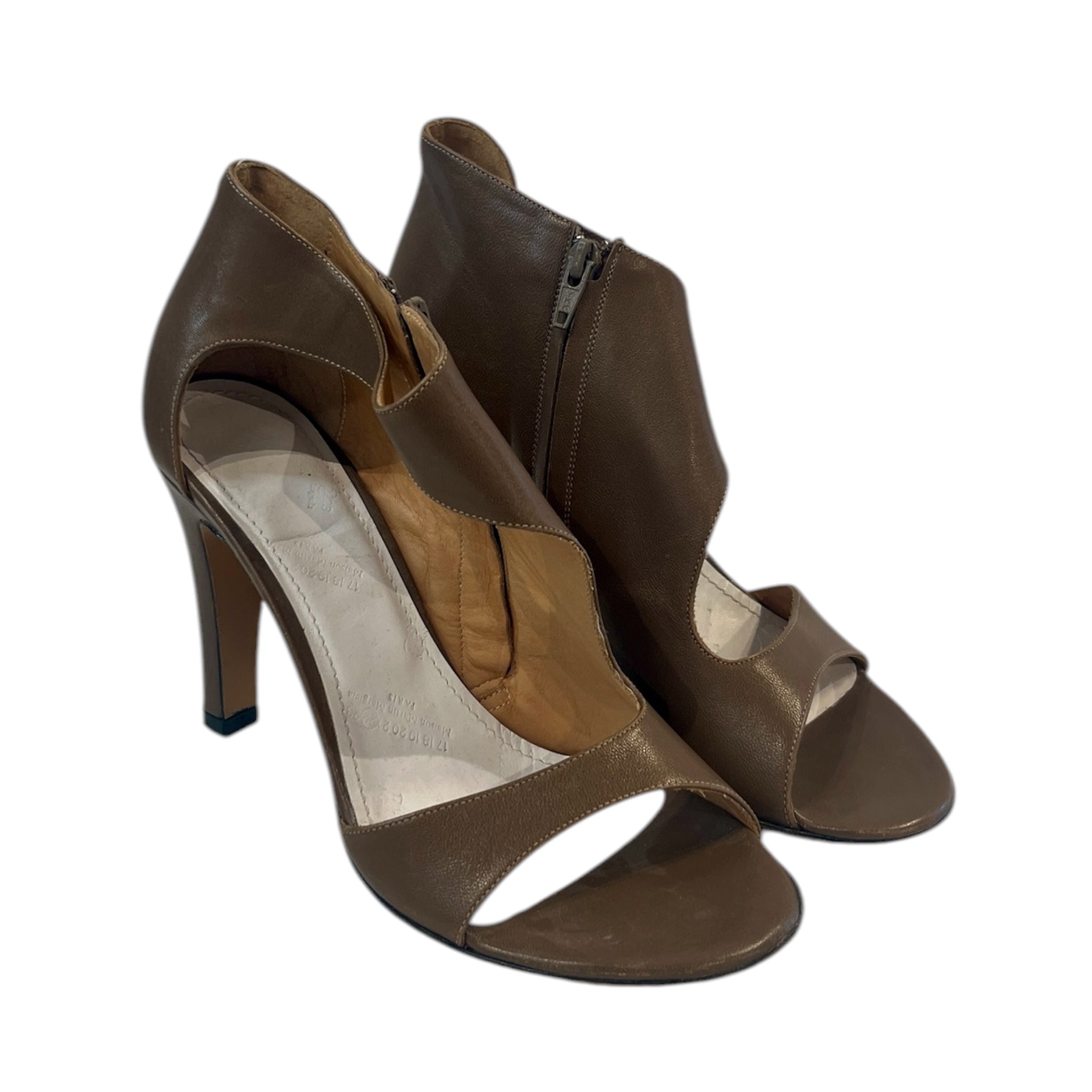 Maison Margiela/Heels/EU 35.5/Leather/CML/CUT OUT view 1