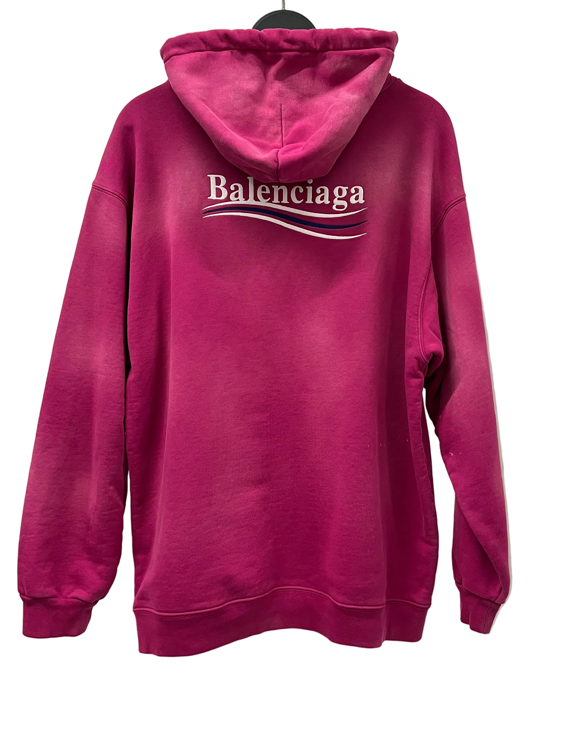 BALENCIAGA/Sweatshirt/M/Cotton/PNK/Oversize/CAMPAIGN LOGO HOODIE view 2