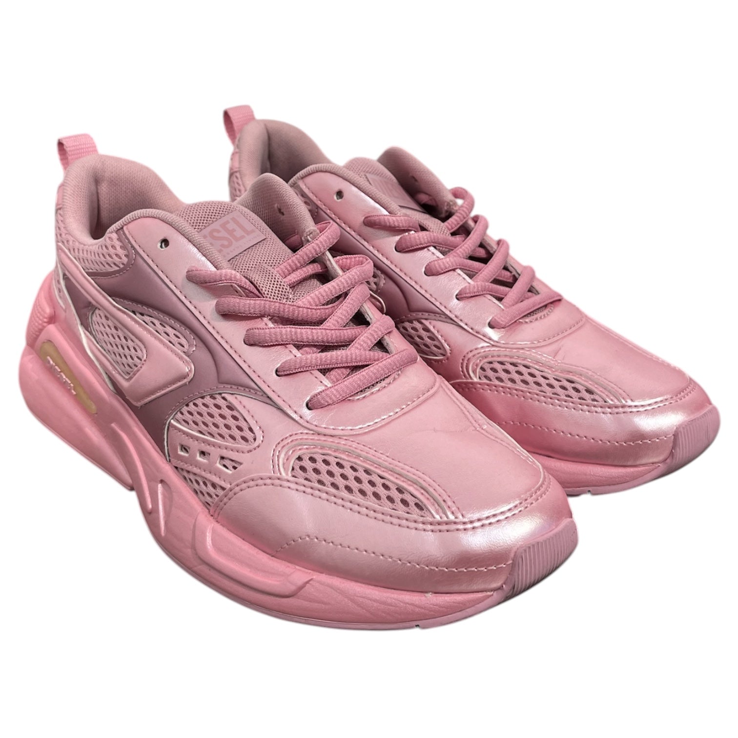DIESEL/Low-Sneakers/US 8.5/Nylon/PNK/S-SERENDIPITY SPORT W view 1