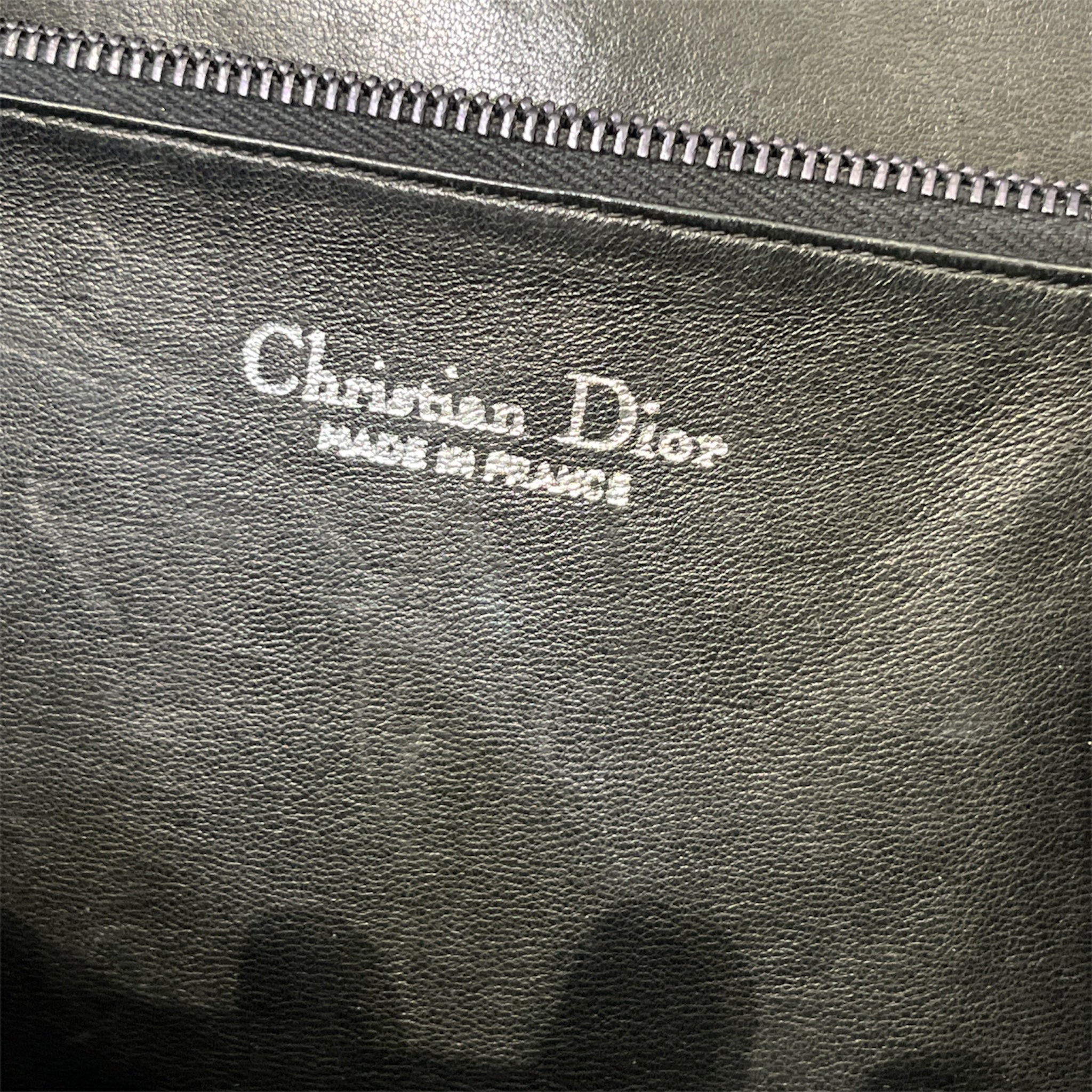 Christian Dior/Hand Bag/GRY/OSTRICH SHOUDLER BAG view 5