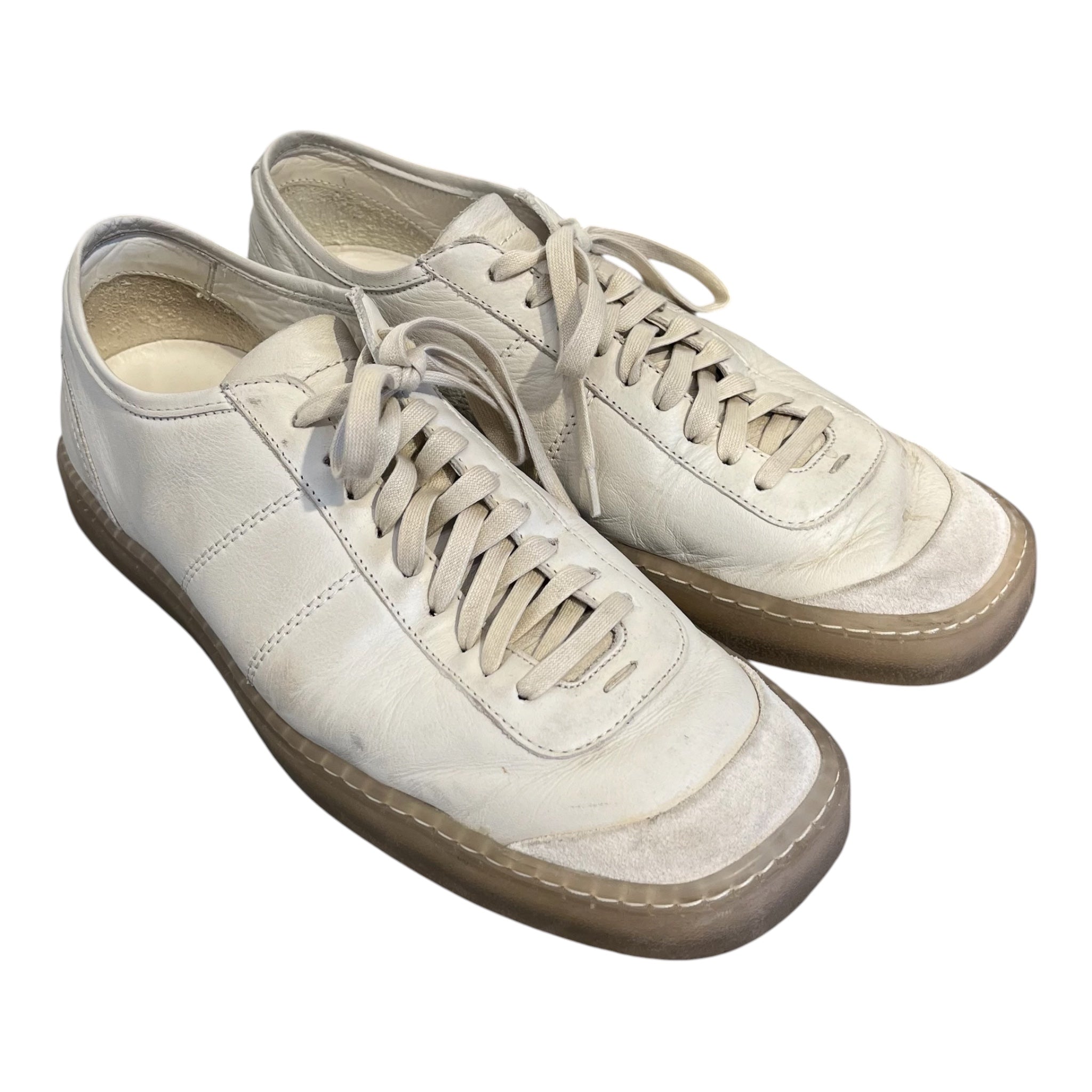 LEMAIRE/Low-Sneakers/EU 42/CRM/lace up trainers view 1