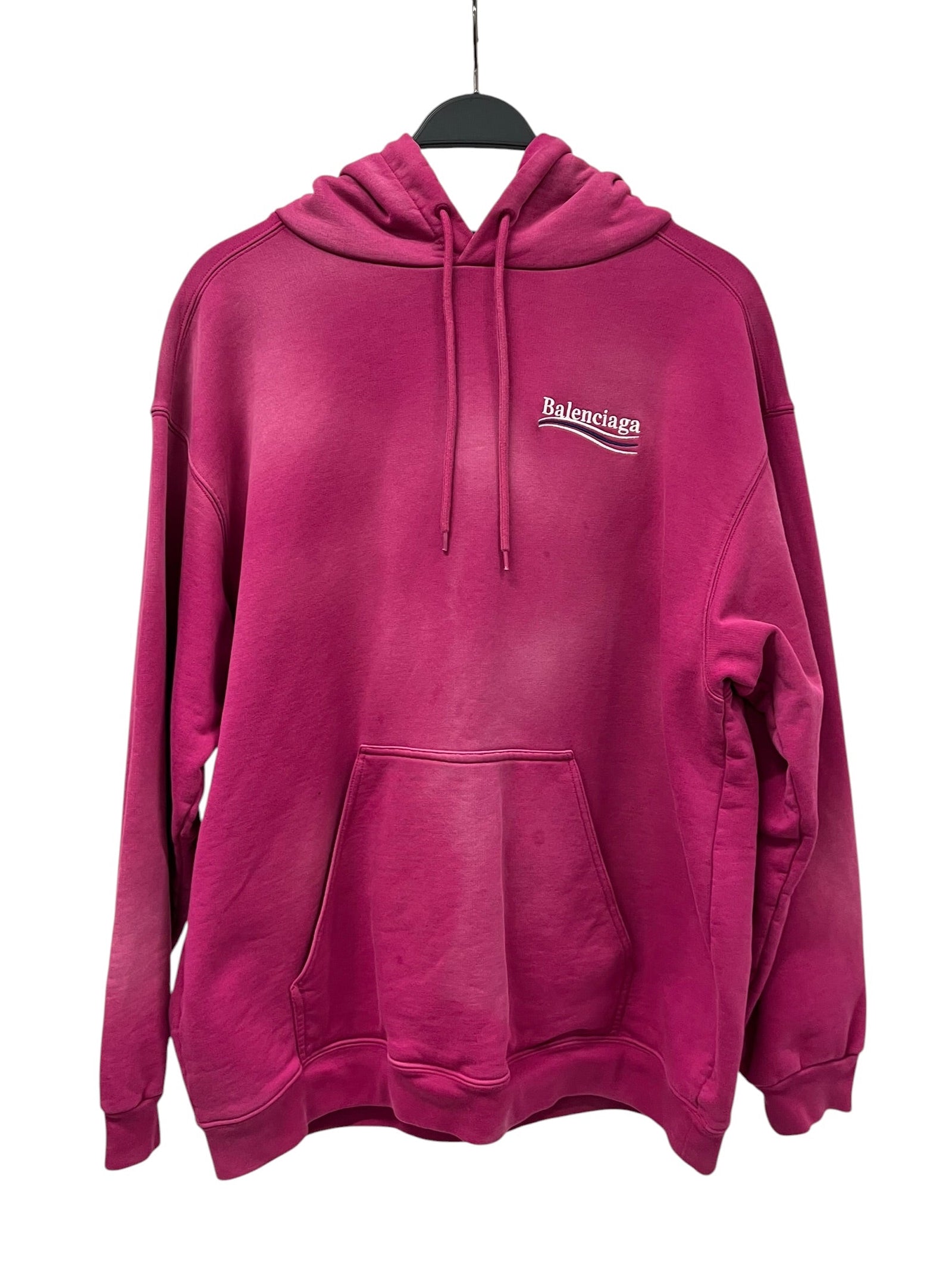 BALENCIAGA/Sweatshirt/M/Cotton/PNK/Oversize/CAMPAIGN LOGO HOODIE view 1