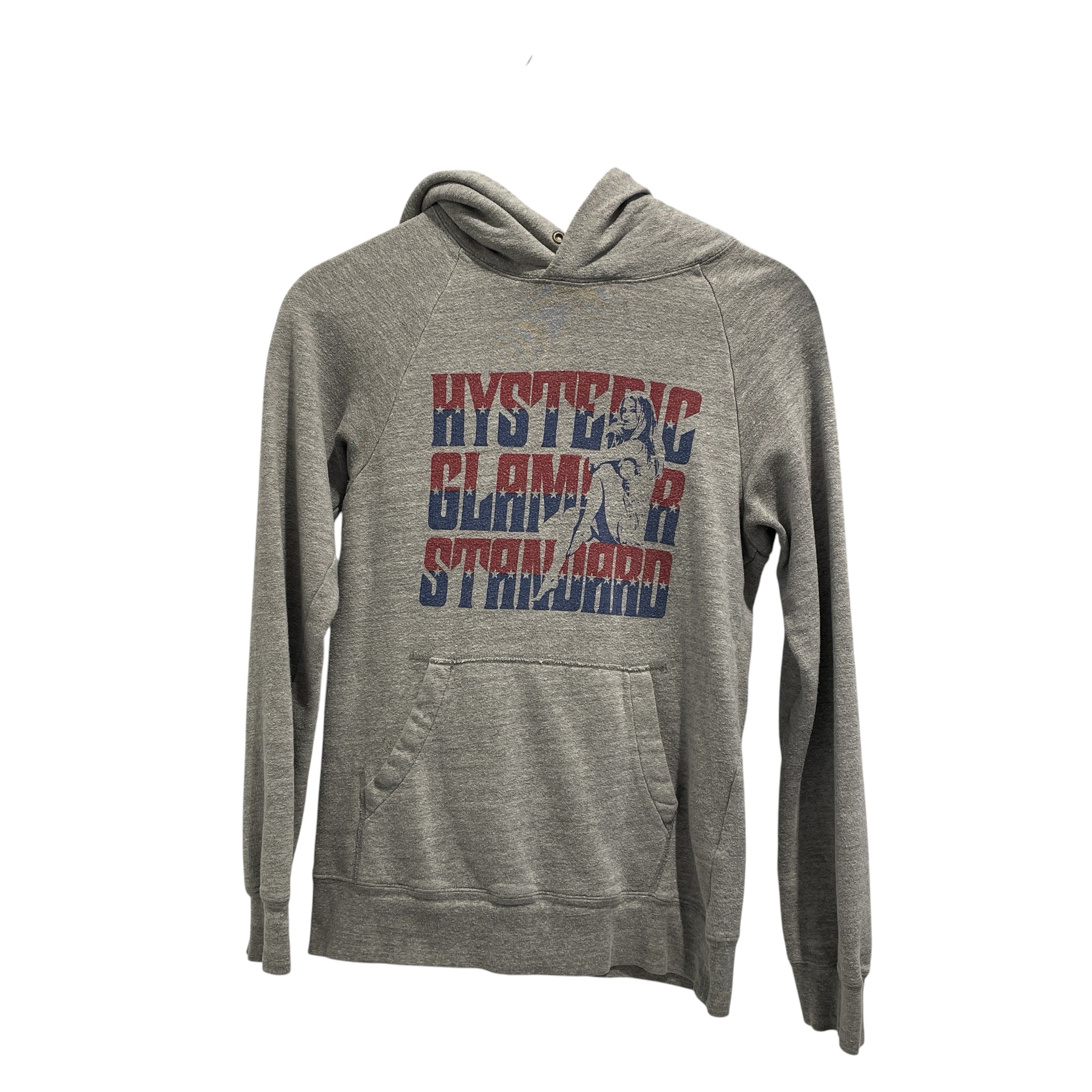 HYSTERIC GLAMOUR/Hoodie/S/Cotton/GRY/AMERICA HOODIE view 1