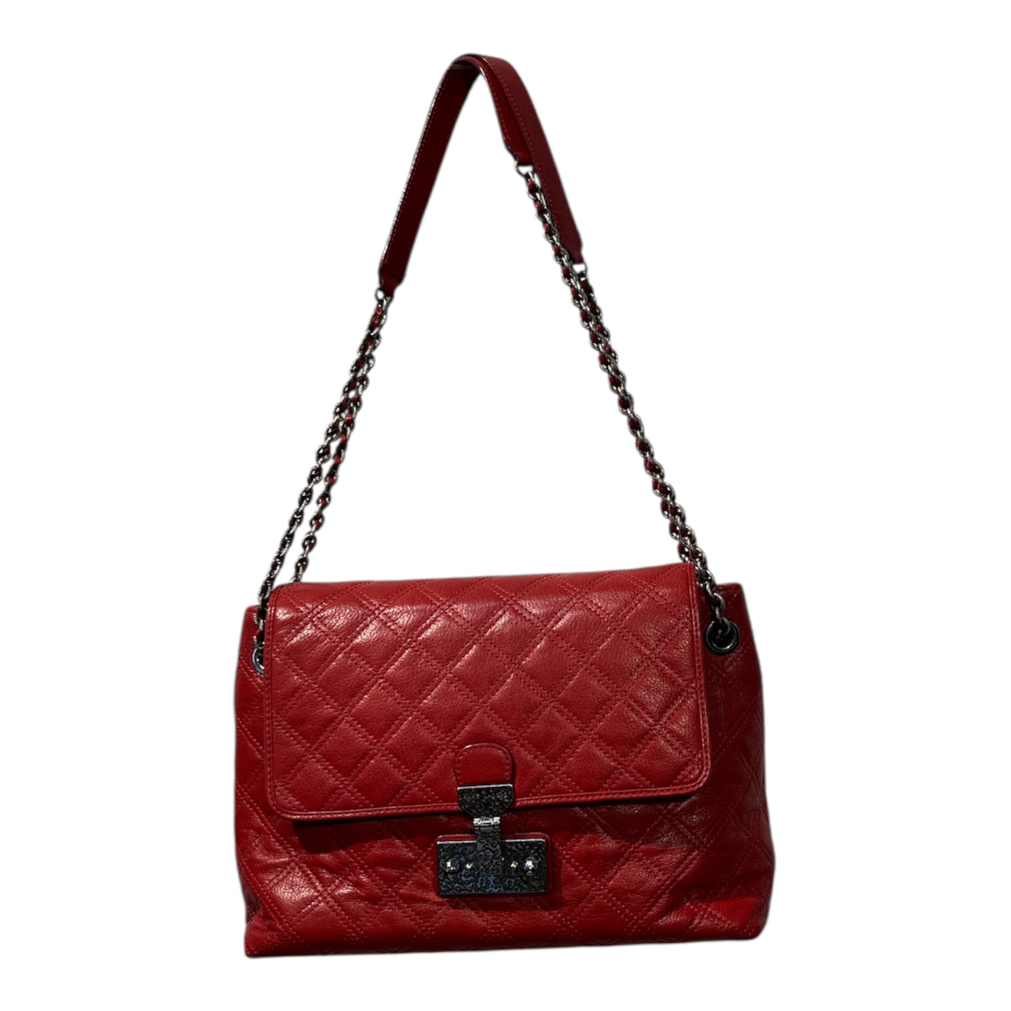 MARC JACOBS/Hand Bag/Leather/RED/ view 1