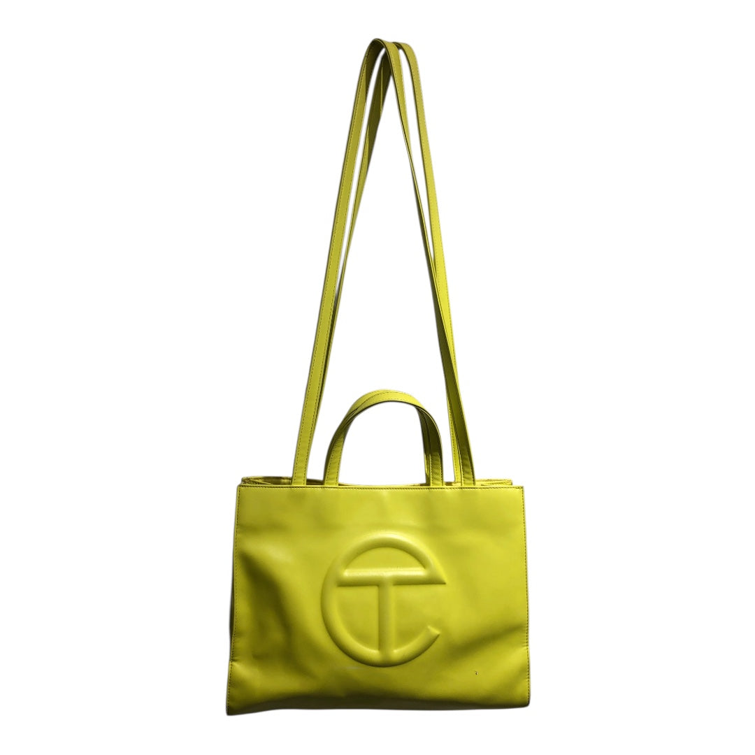 Telfar/Tote Bag/YEL/yellow tote view 1