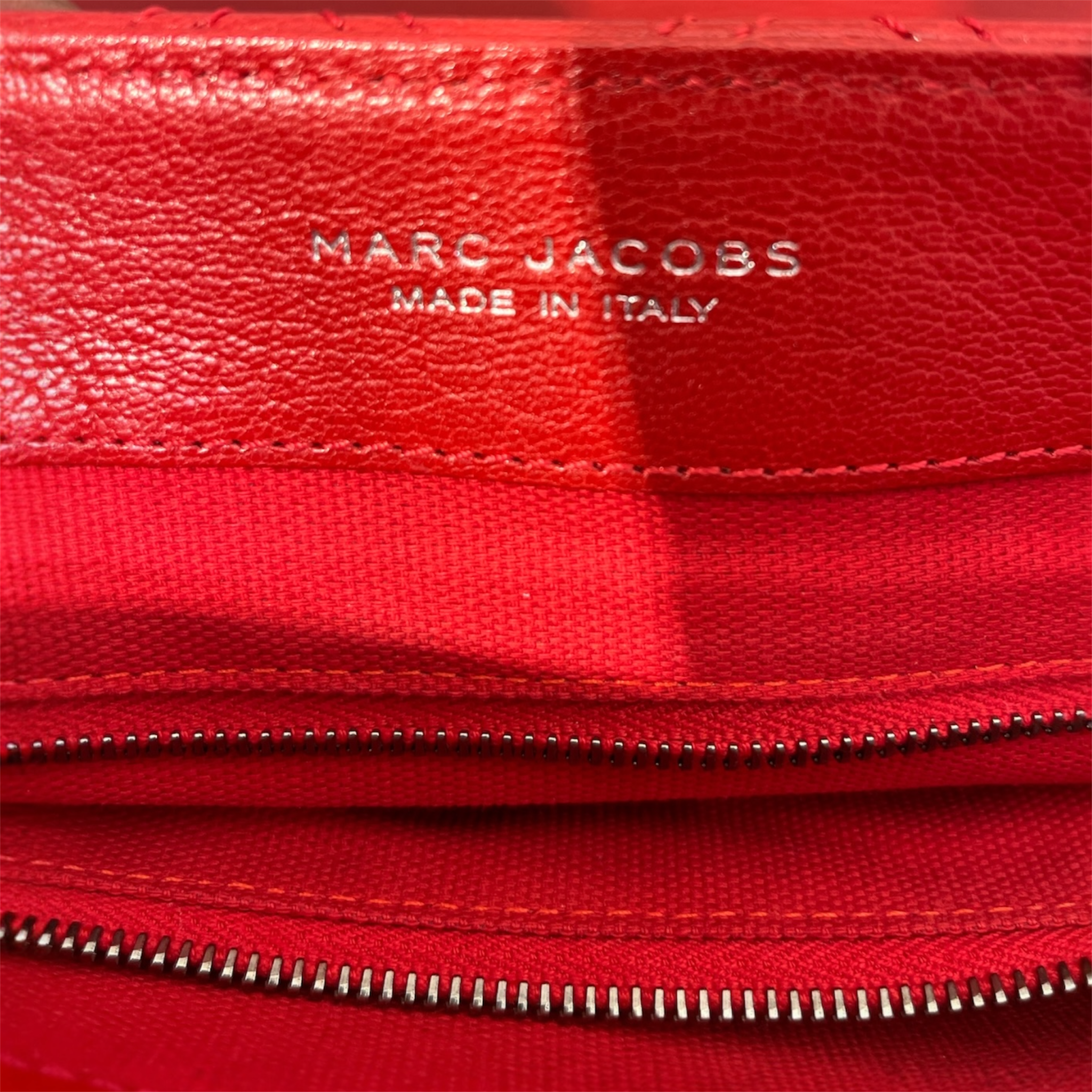 MARC JACOBS/Hand Bag/Leather/RED/ view 5