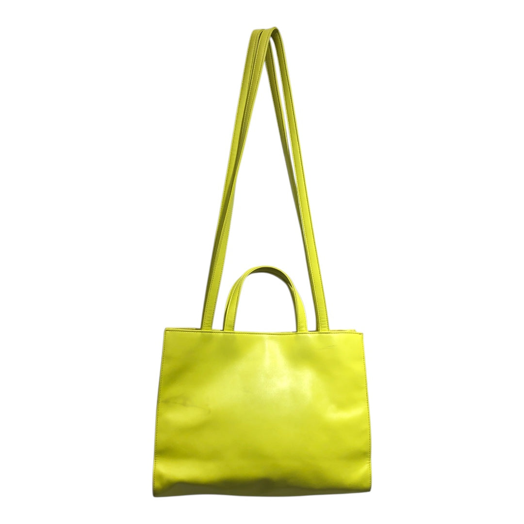 Telfar/Tote Bag/YEL/yellow tote view 2