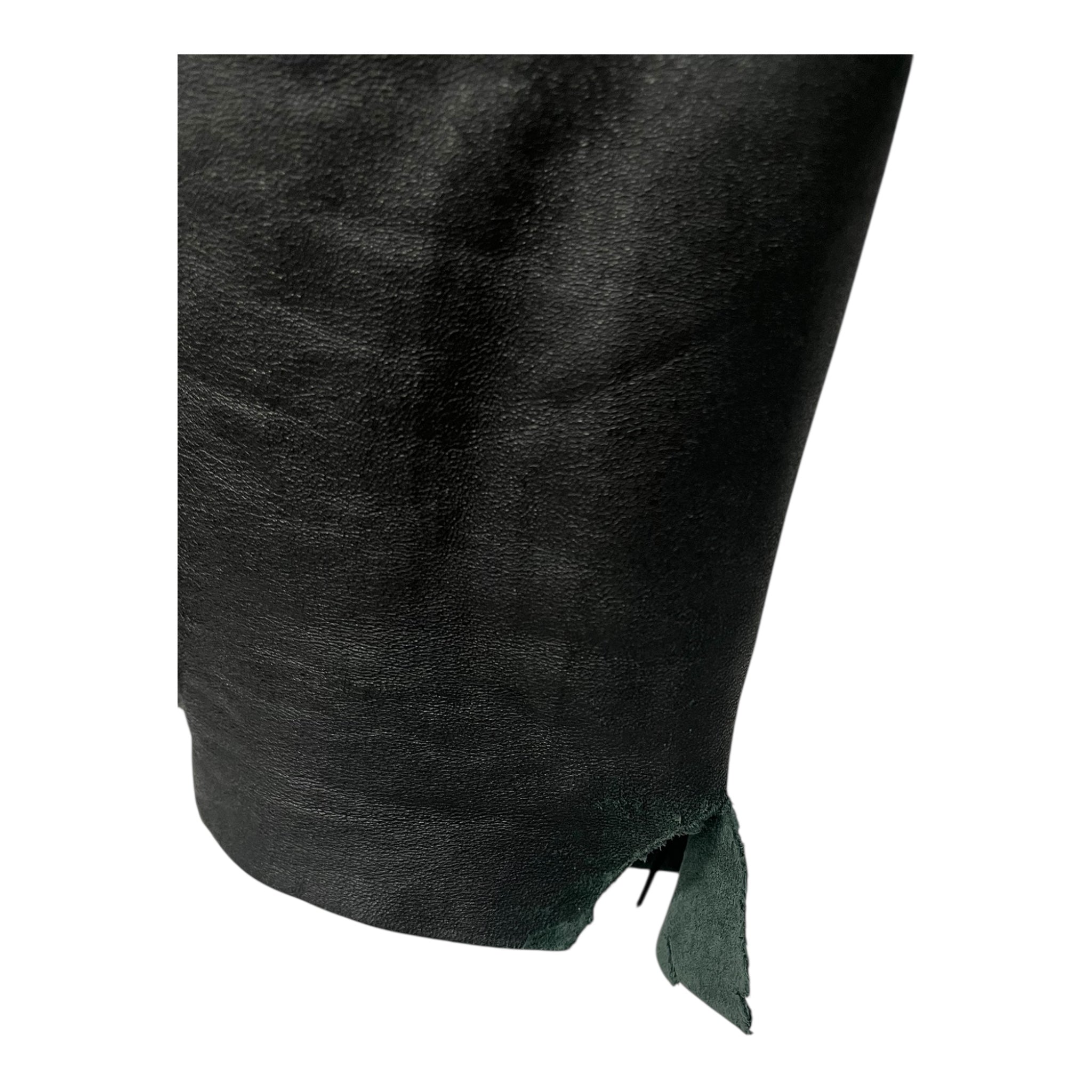 GOLDEN GOOSE/Straight Pants/S/Leather/BLK/High-waisted/leather pants view 6