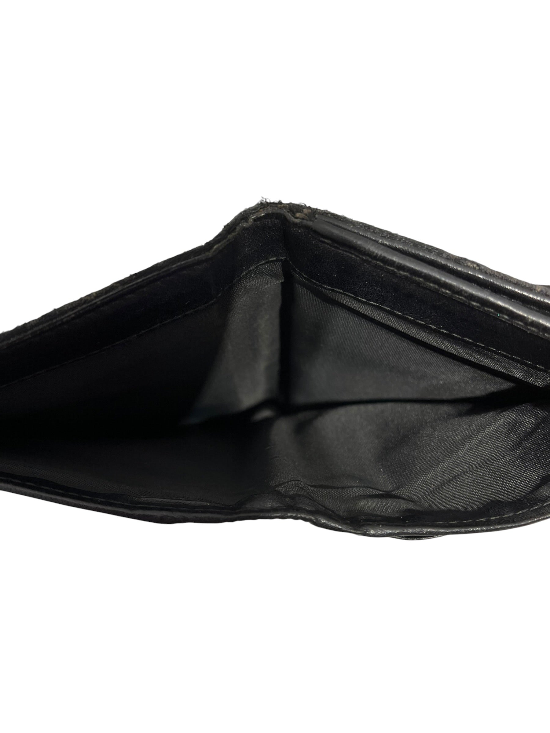 Christian Dior/Wallet/All Over Print/Leather/BLK/TROTTER CANVAS MONO view 4