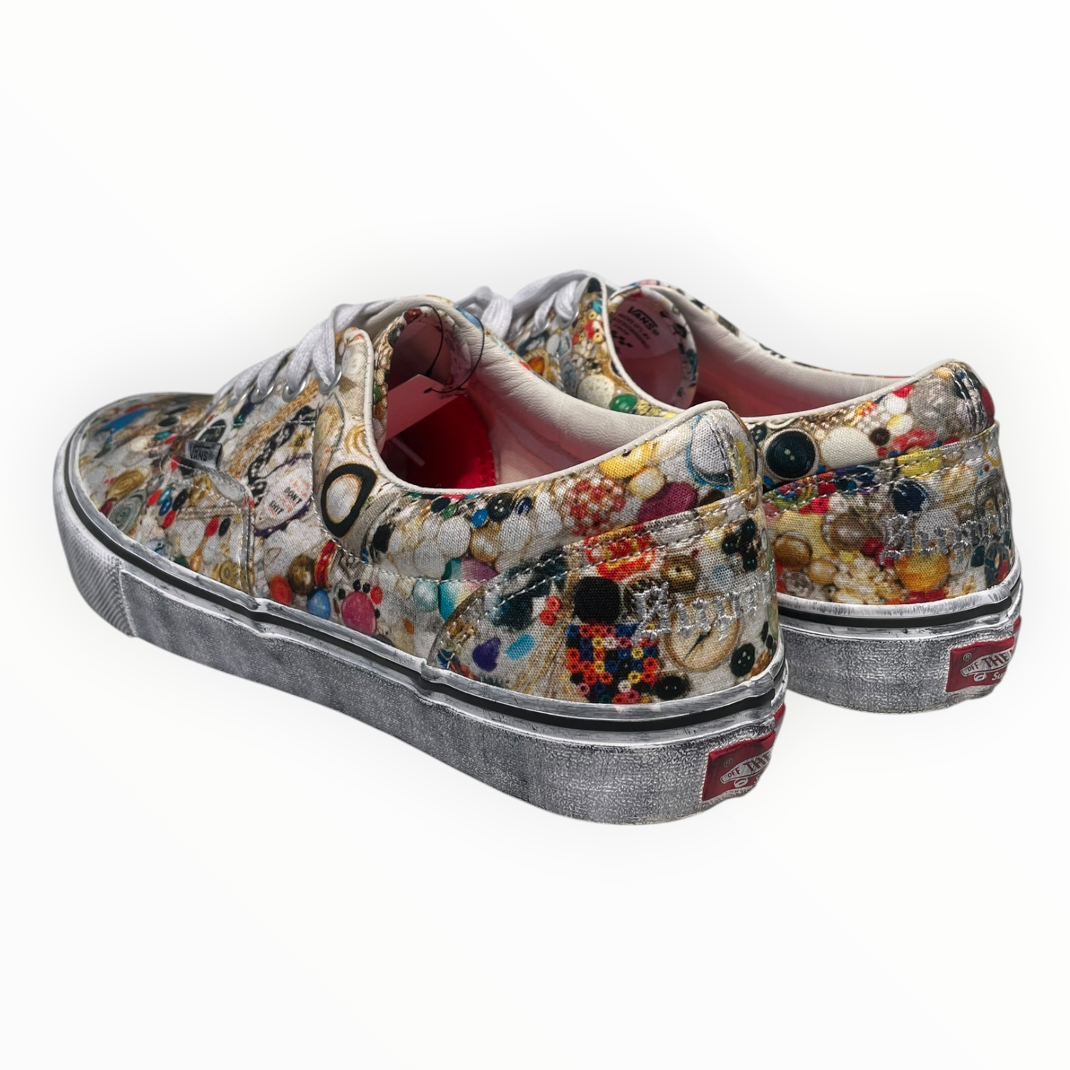 VANS/Supreme/Low-Sneakers/US 12/All Over Print/Cotton/MLT/SUPREME X MIKE KELLY VANS view 2