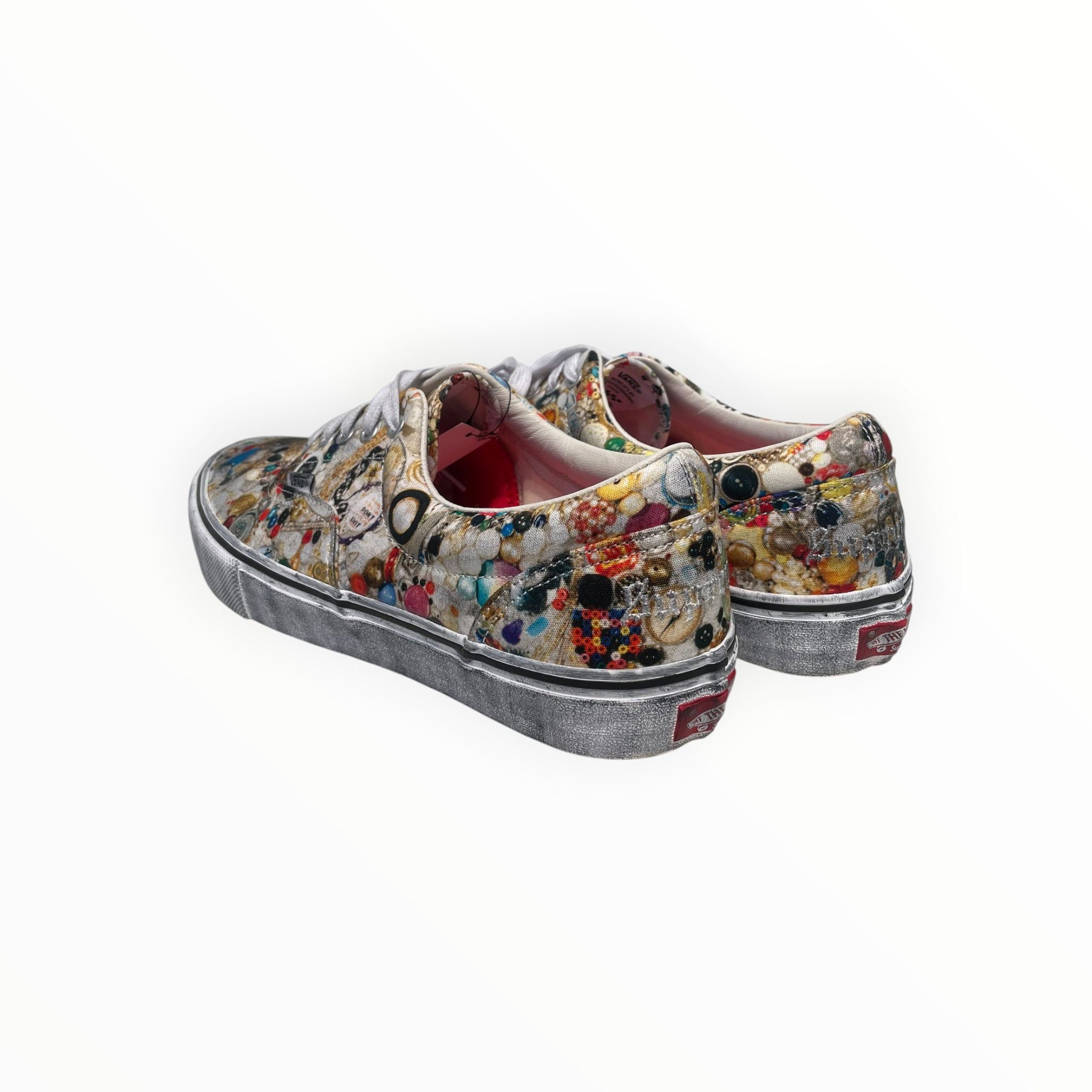 VANS/Supreme/Low-Sneakers/US 12/All Over Print/Cotton/MLT/SUPREME X MIKE KELLY VANS view 2