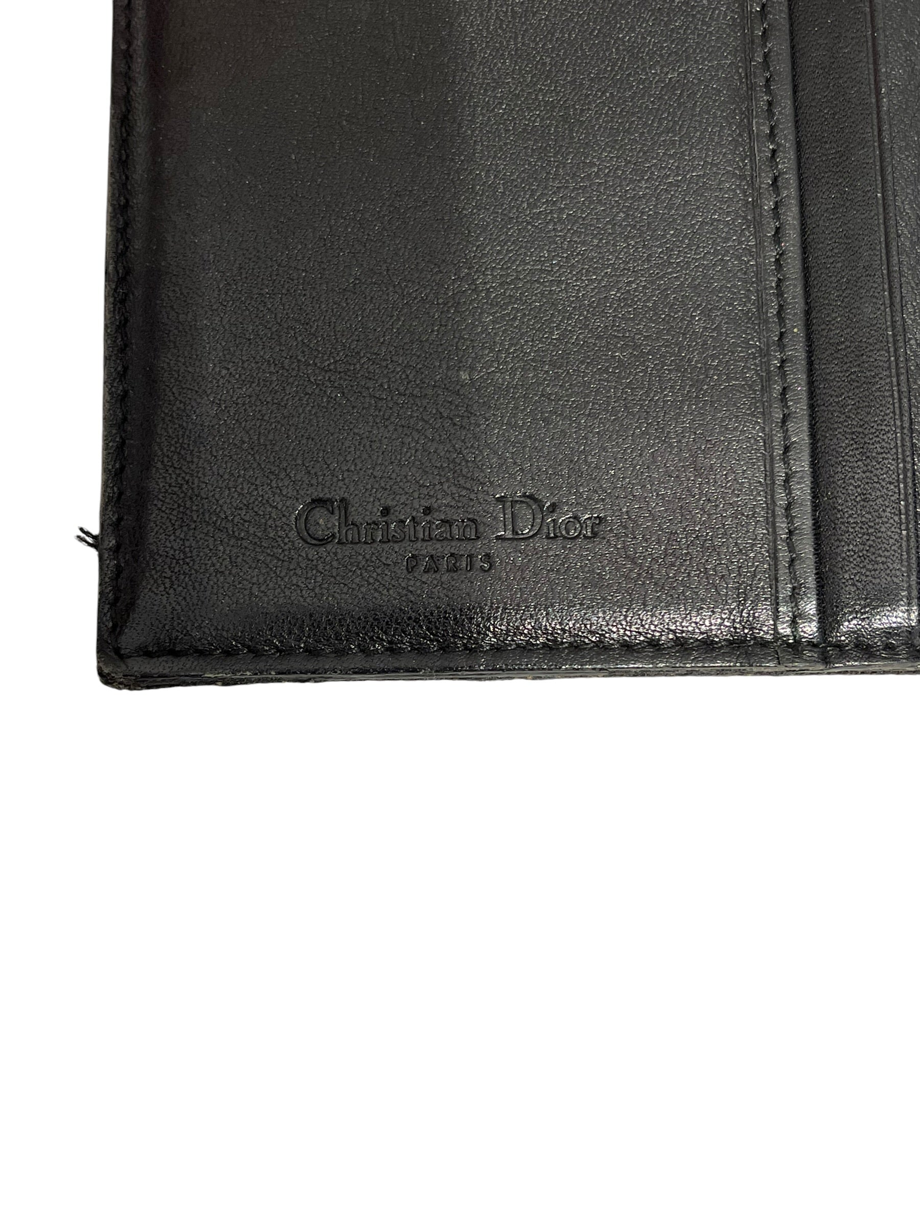Christian Dior/Wallet/All Over Print/Leather/BLK/TROTTER CANVAS MONO view 5