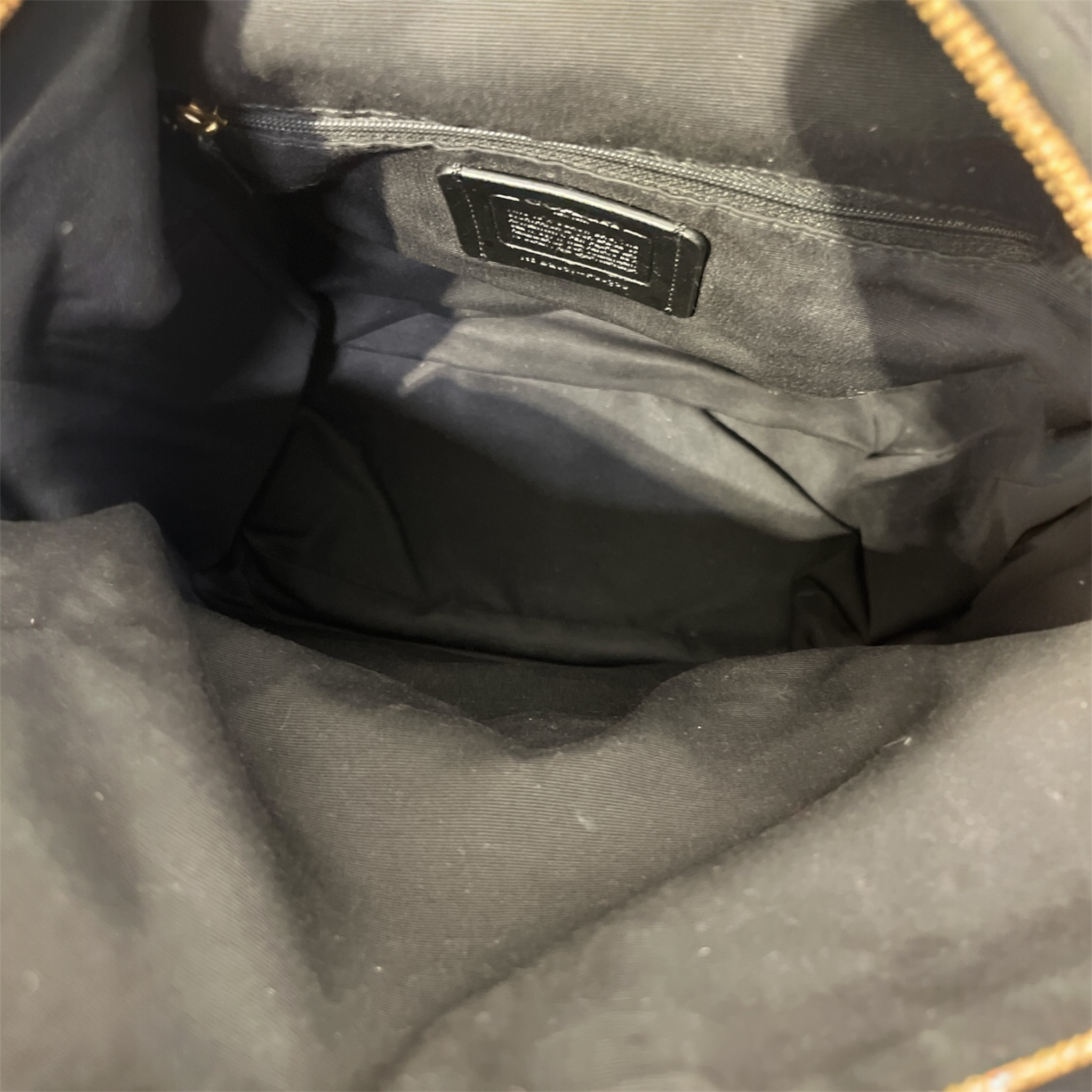 COACH/Backpack/Leather/BLK/ view 4