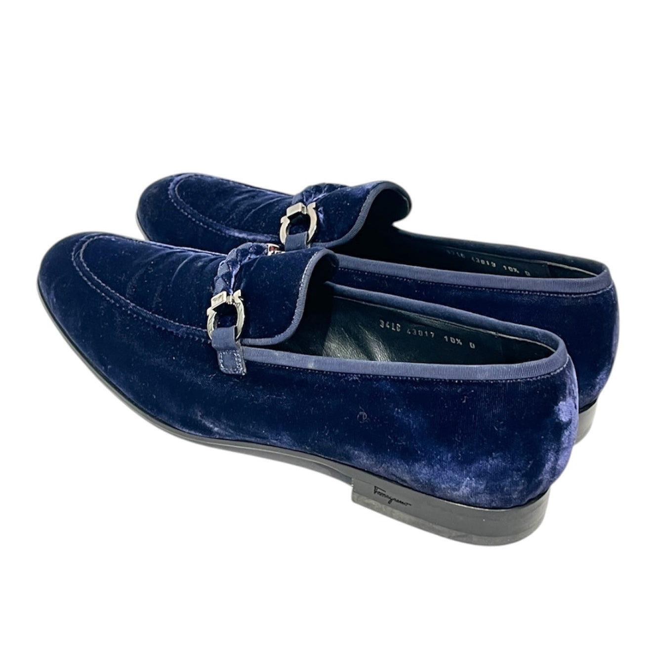 Salvatore Ferragamo/Loafers/US 10/Suede/NVY/34LC 43017 view 2