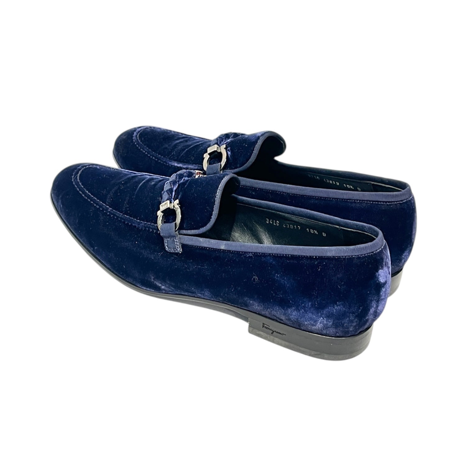 Salvatore Ferragamo/Loafers/US 10/Suede/NVY/34LC 43017 view 2