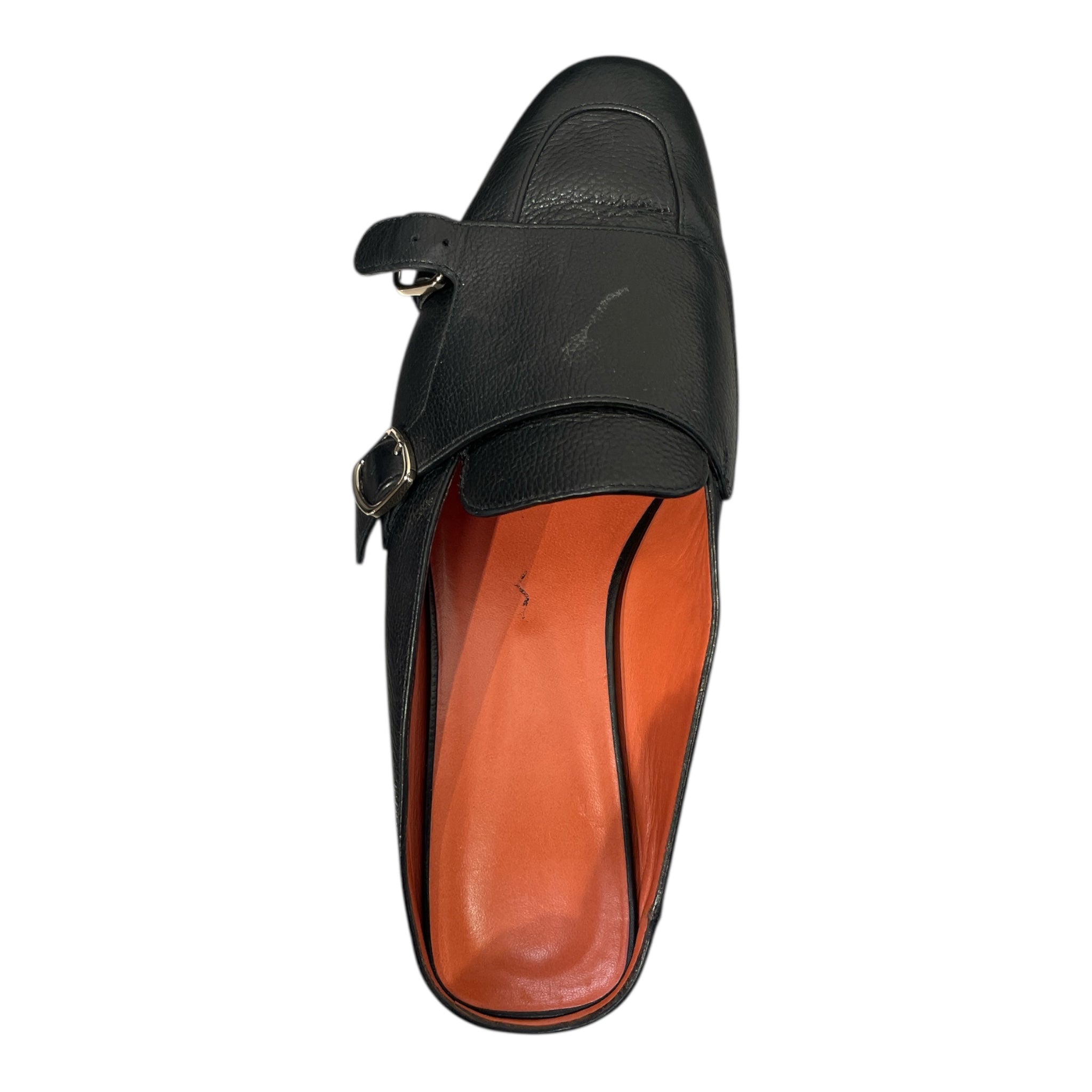 Santoni/Loafers/EU 37/Leather/BLK/Double Buckle Loafer view 3