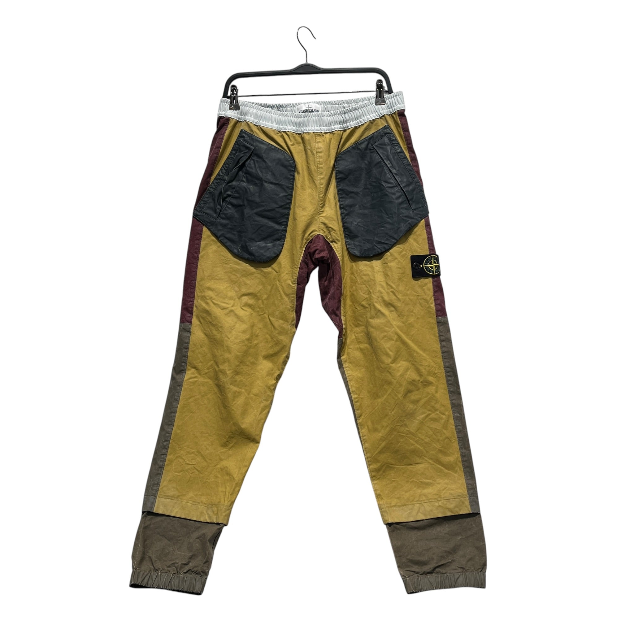 STONE ISLAND/Cargo Pants/32/Cotton/MLT/TYPE RE-T/YEL/RED/BLU view 1