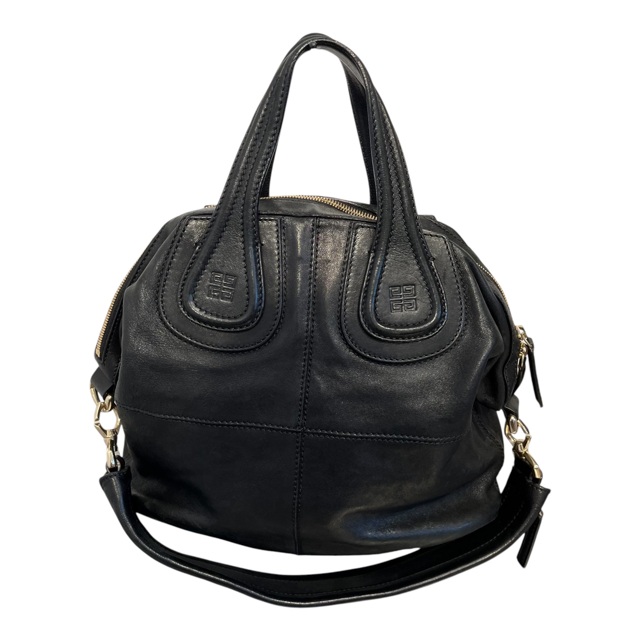 GIVENCHY/Bag/Leather/BLK/Nightingale with zipper strap view 2