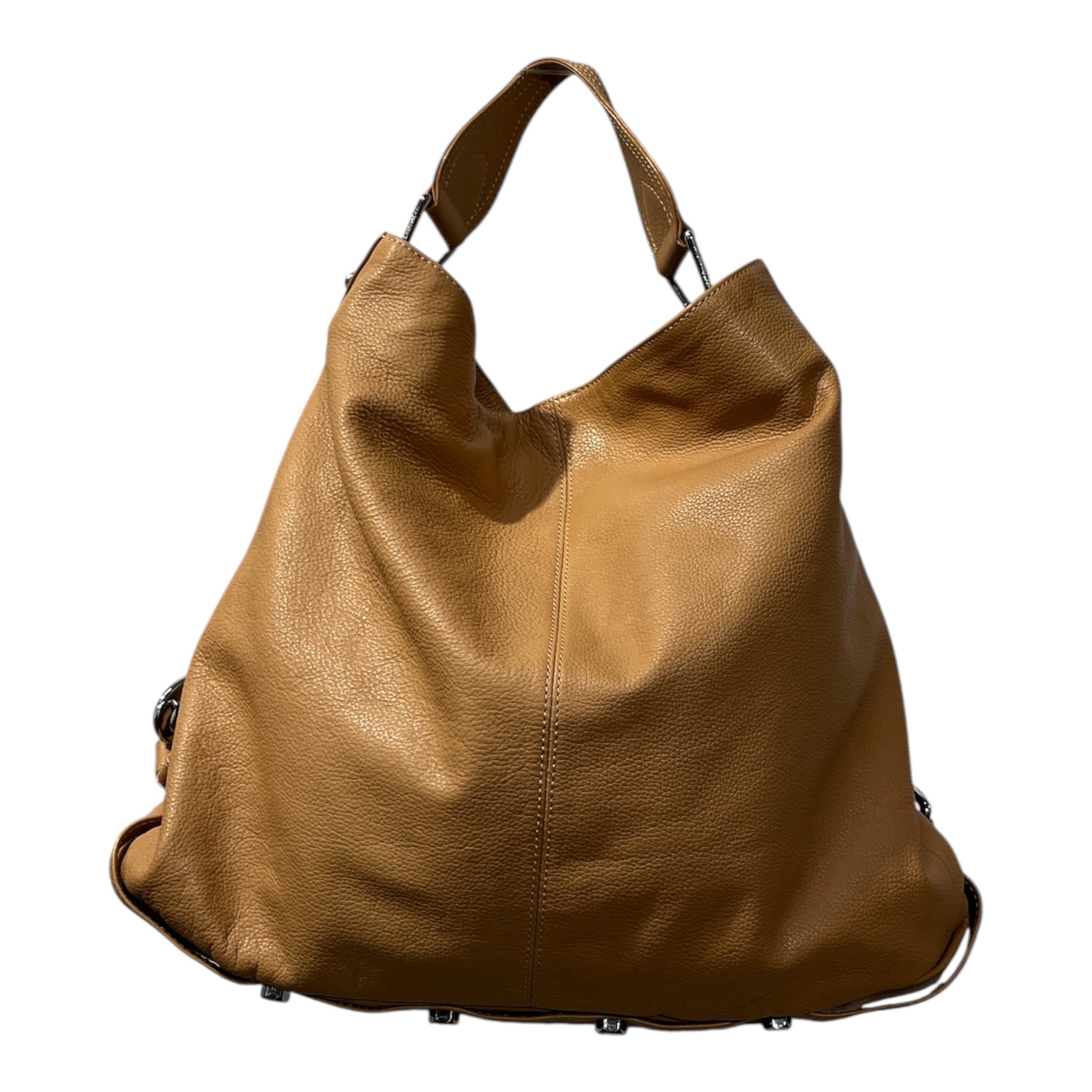 REBECCA MINKOFF/Hand Bag/M/Leather/BEG/ view 2