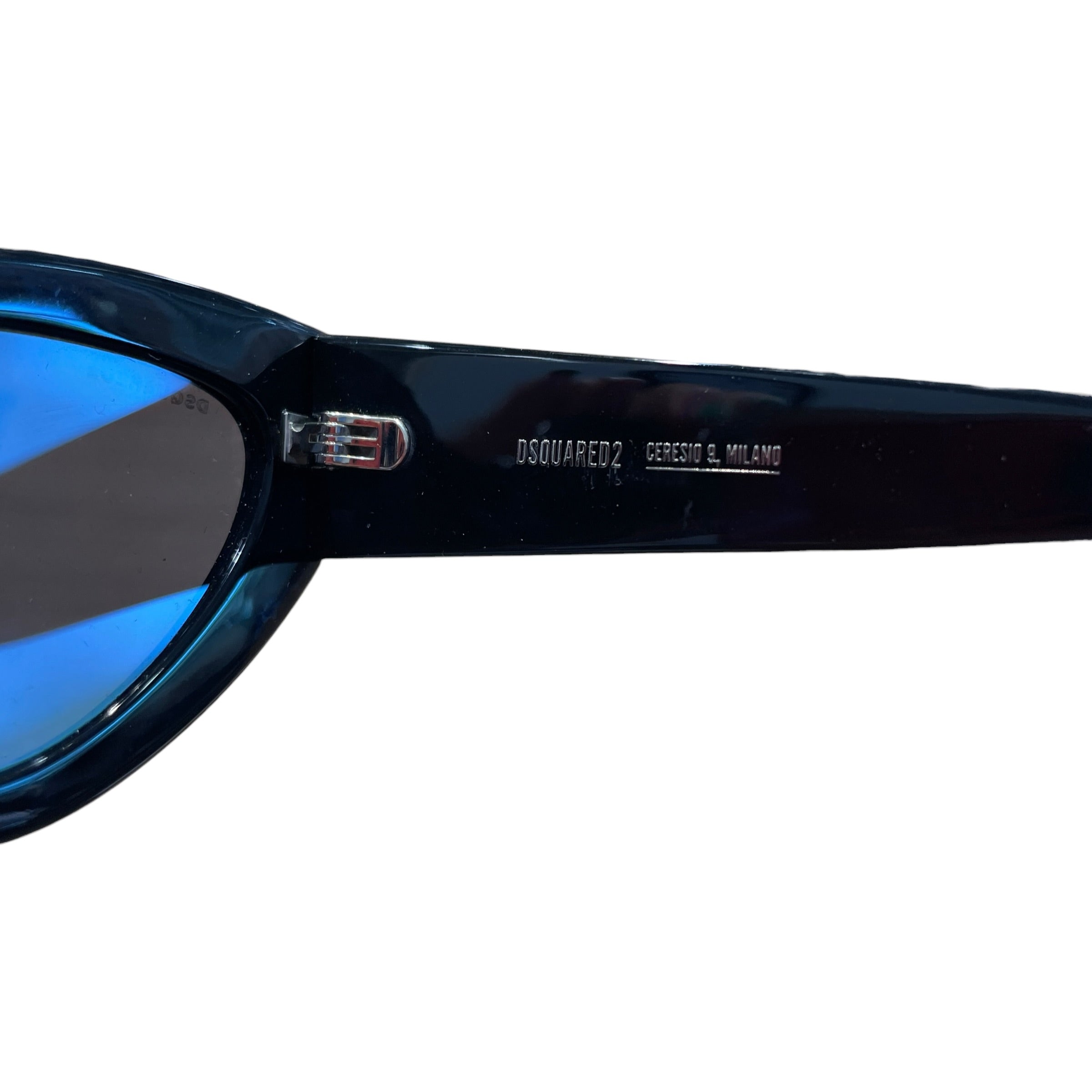 DSQUARED2/Sunglasses/Glitter/Plastic/BLK/L's/Crystal Cat Eye view 4